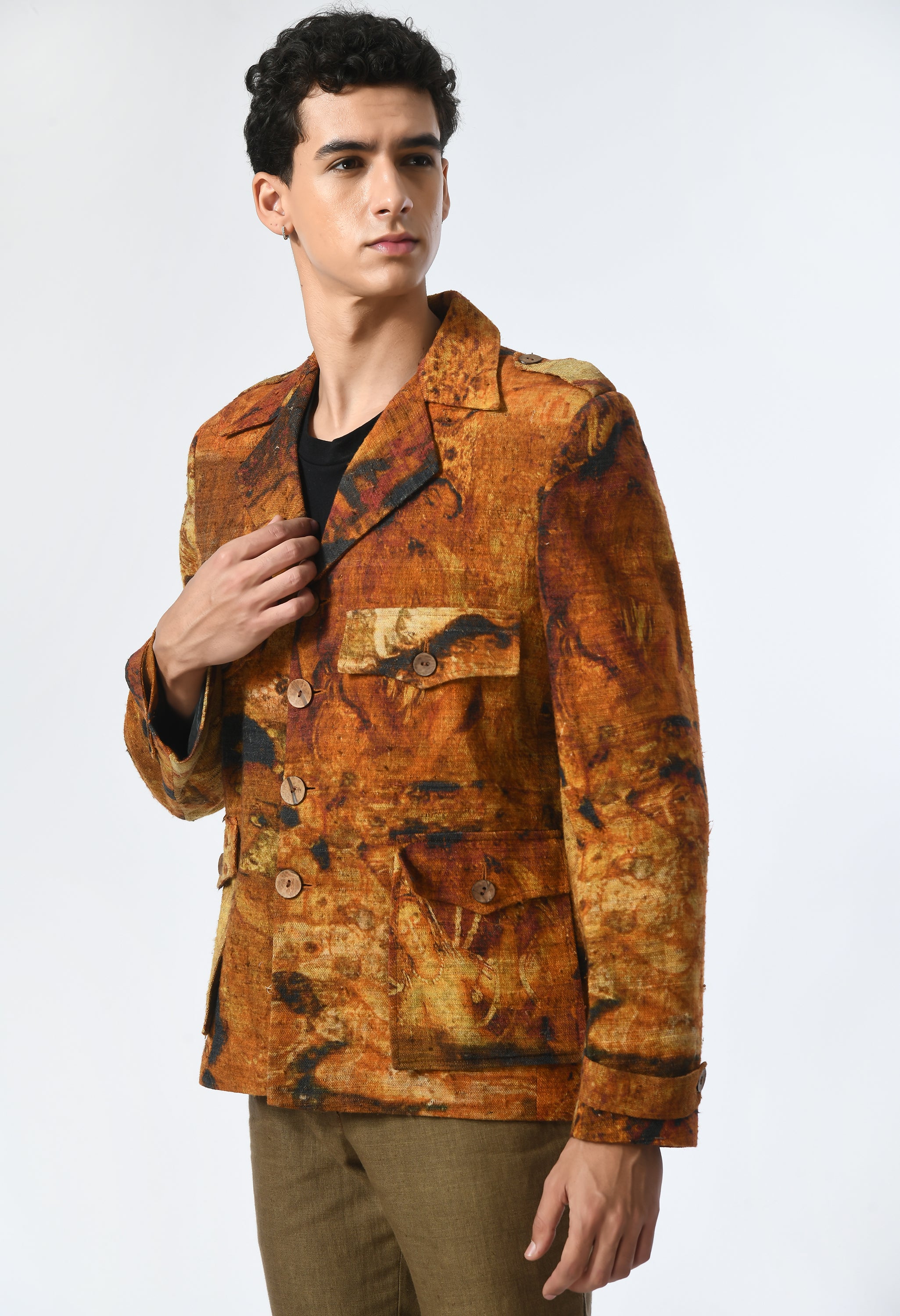 Patterned Depth jacket