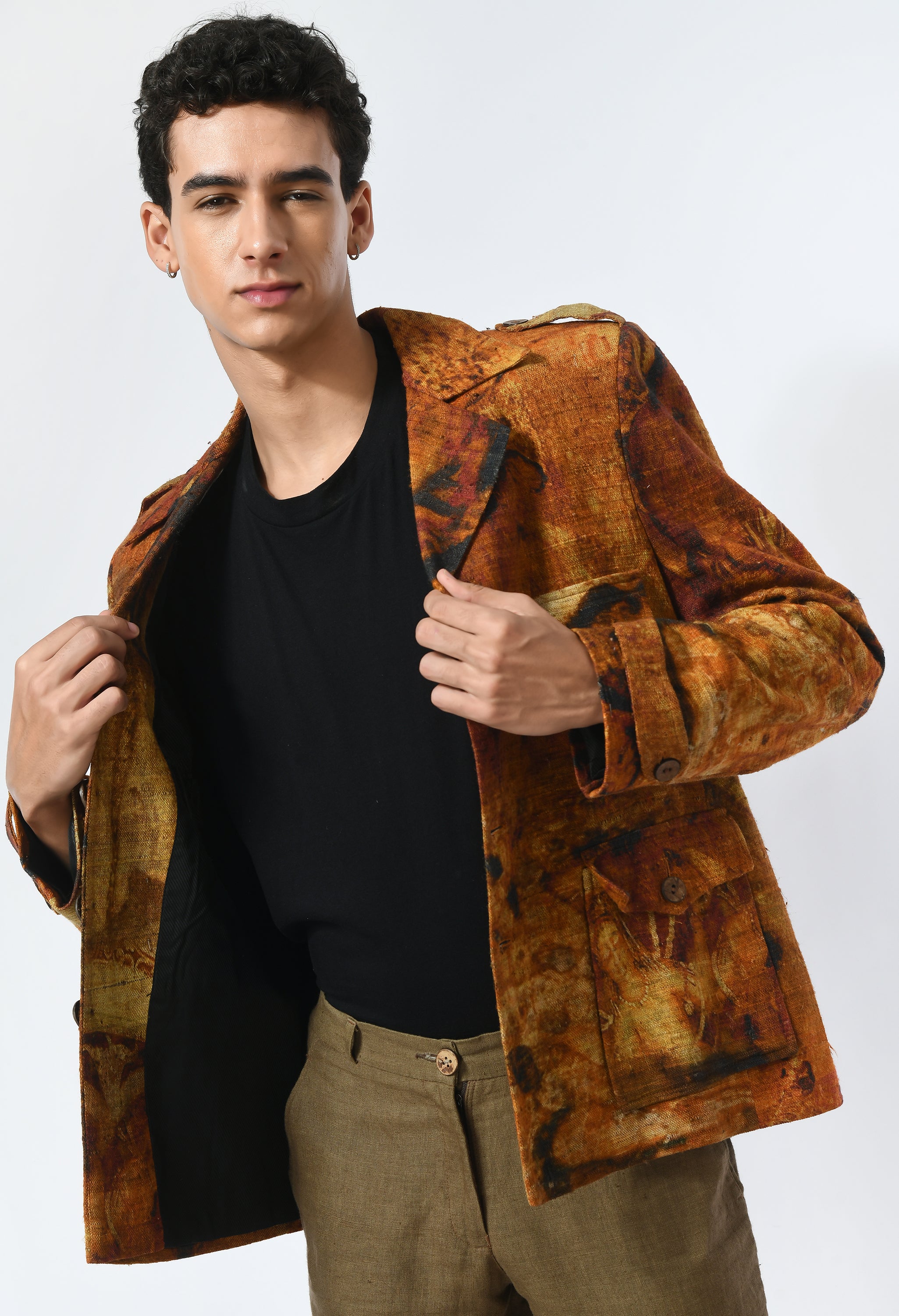 Patterned Depth jacket