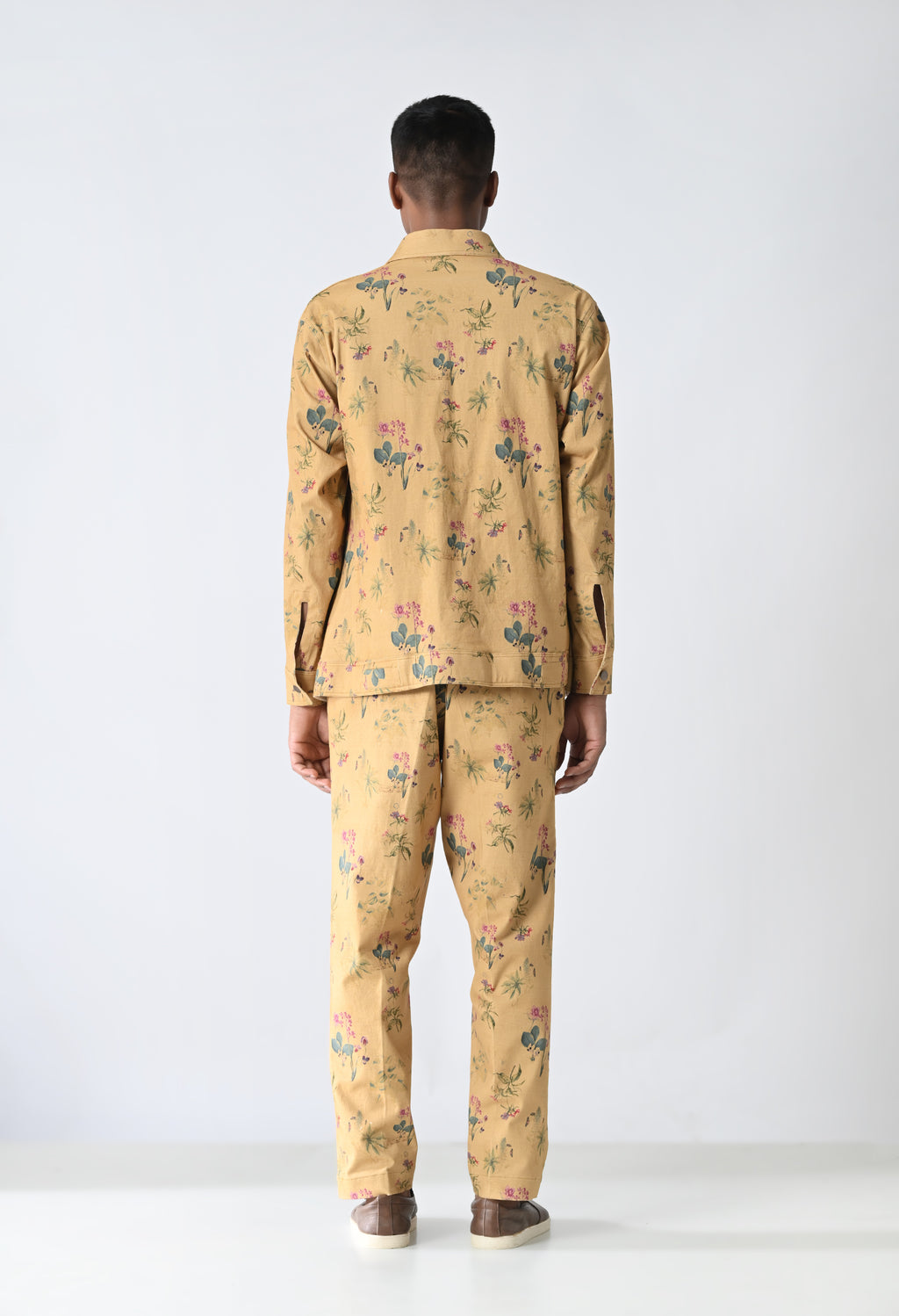 Mustard printed co-ords