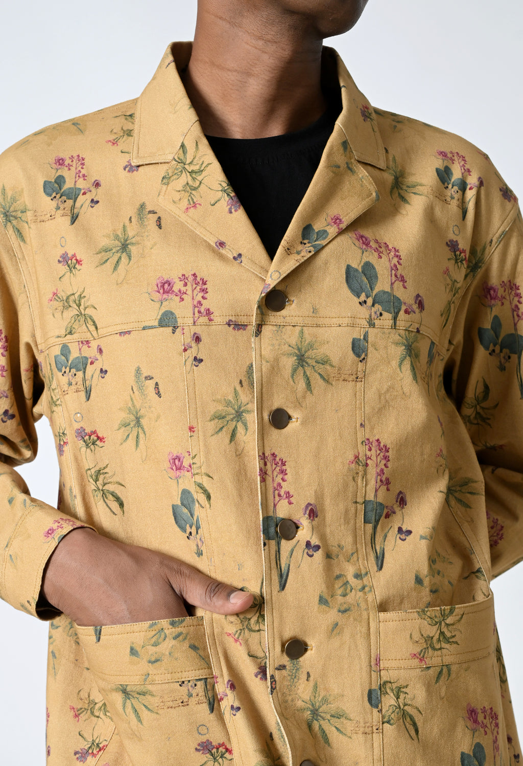 Mustard printed co-ords