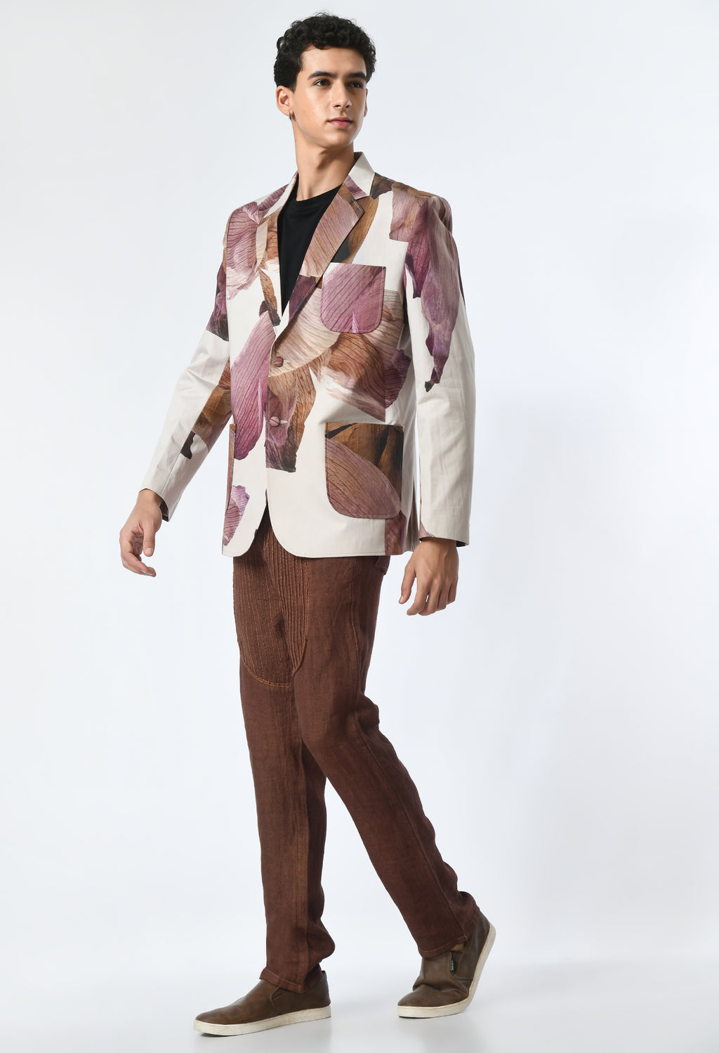 Print Whisper jacket - samant chauhan design 