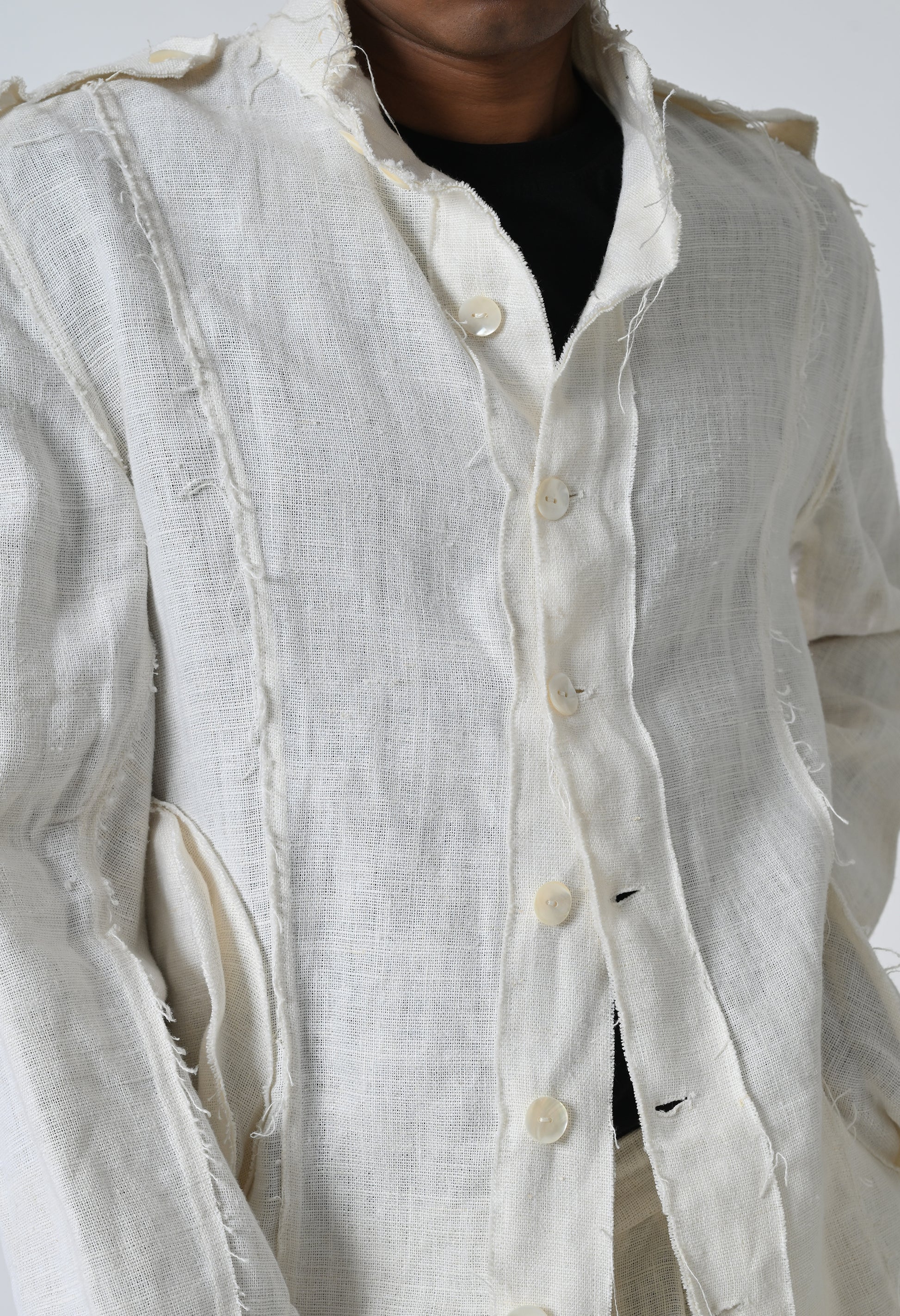 Cream Texture co-ords