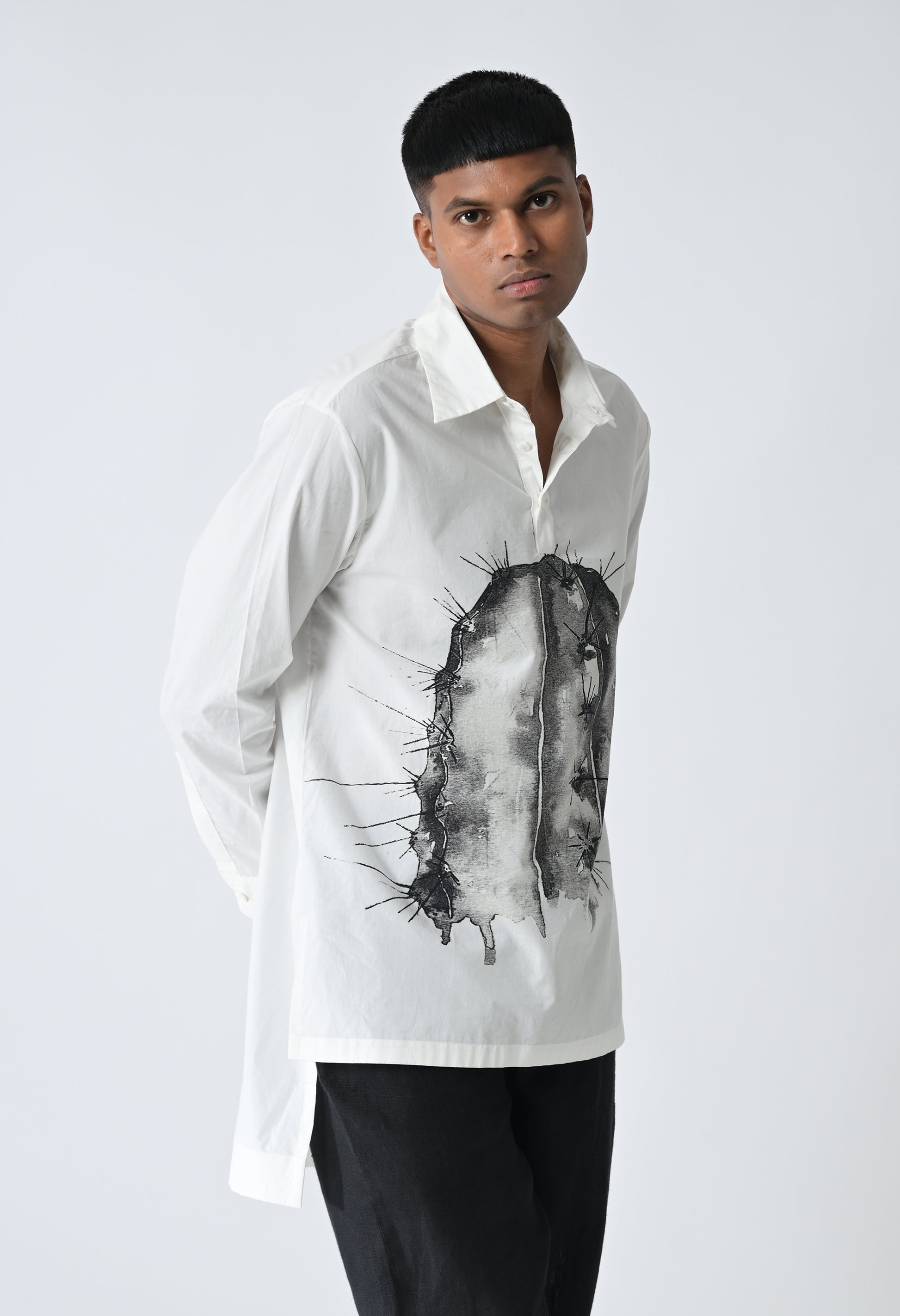 cactus print shirt