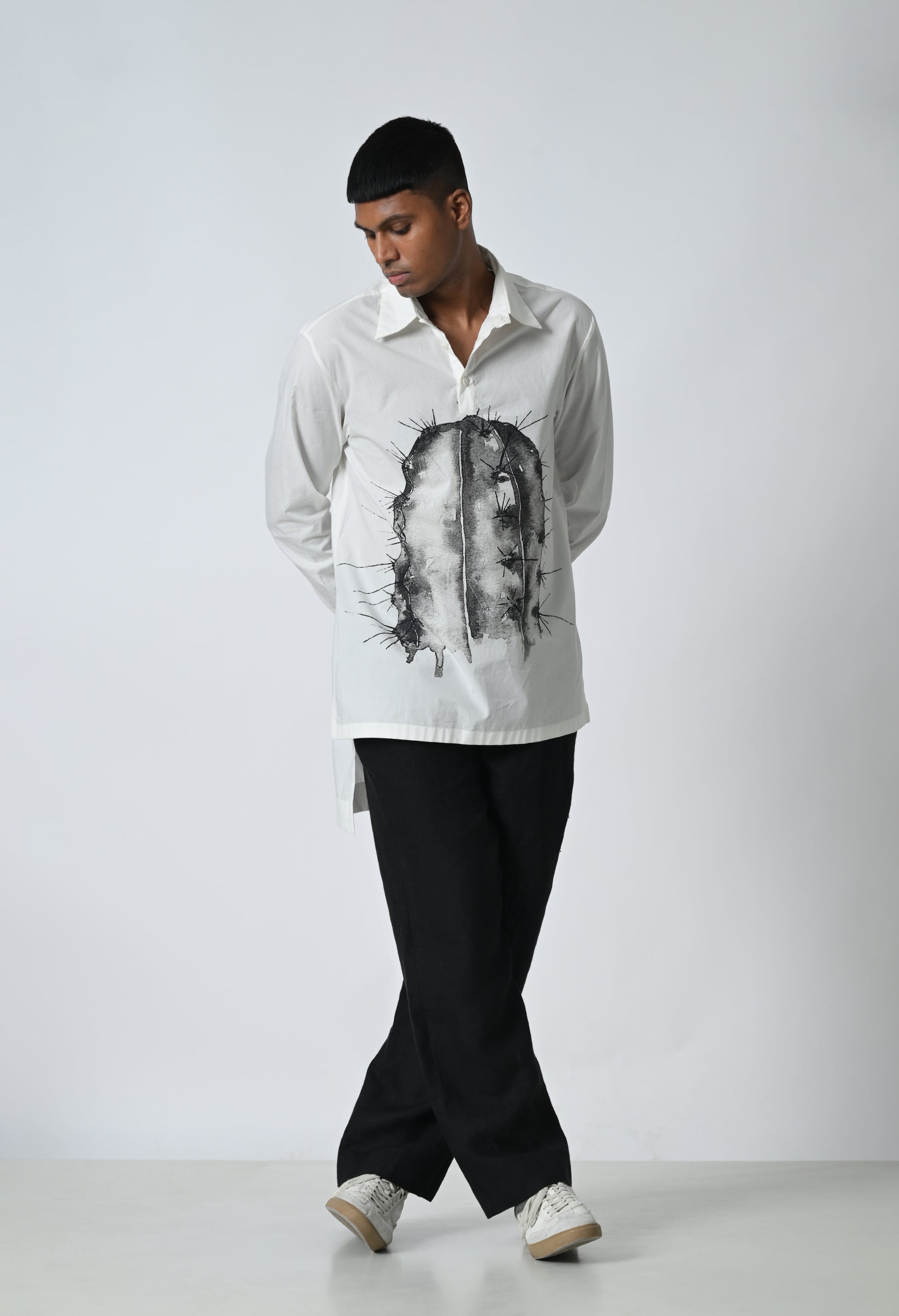 cactus print shirt