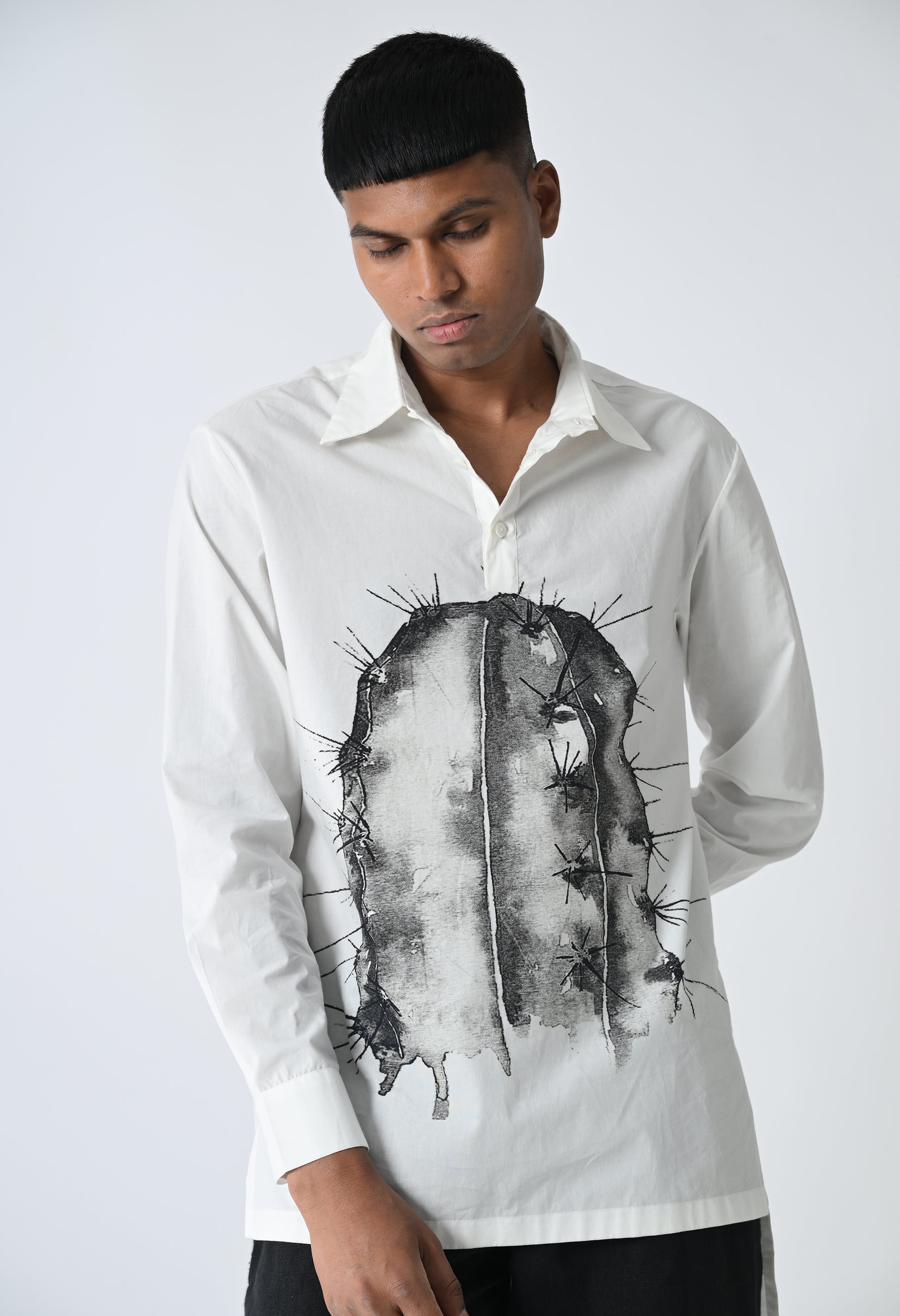 cactus print shirt