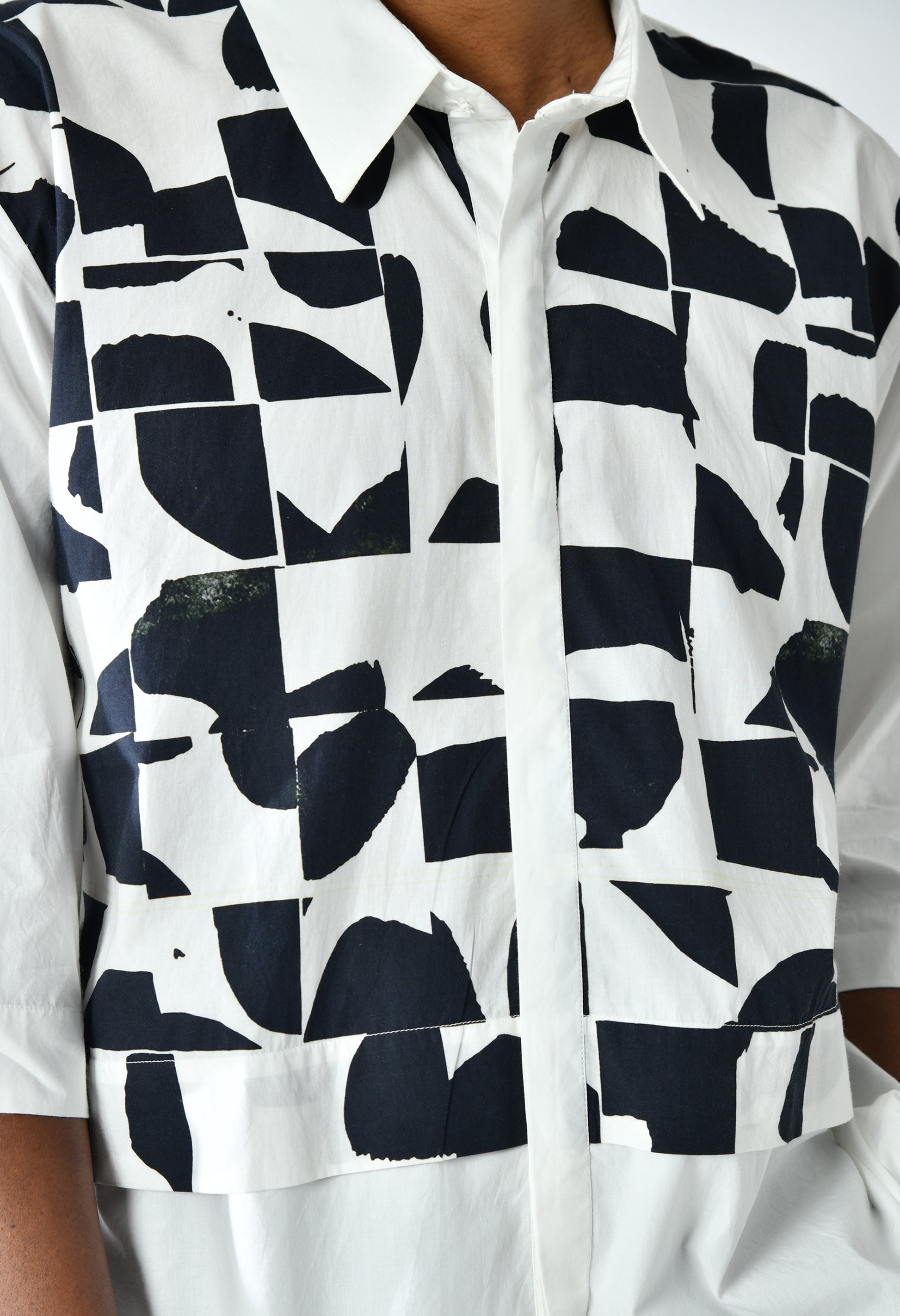 Monochrome Abstract Shirt
