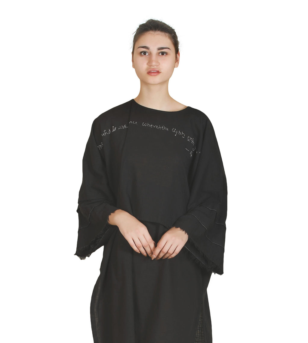 Black Bloom dress