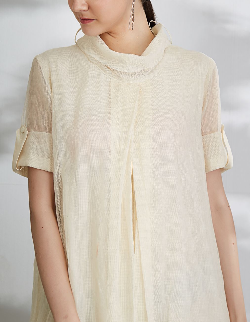 Refined High Neck dress