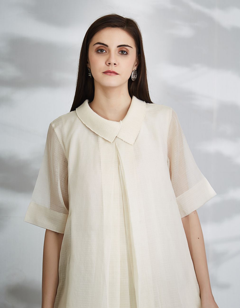 Classic collar dress