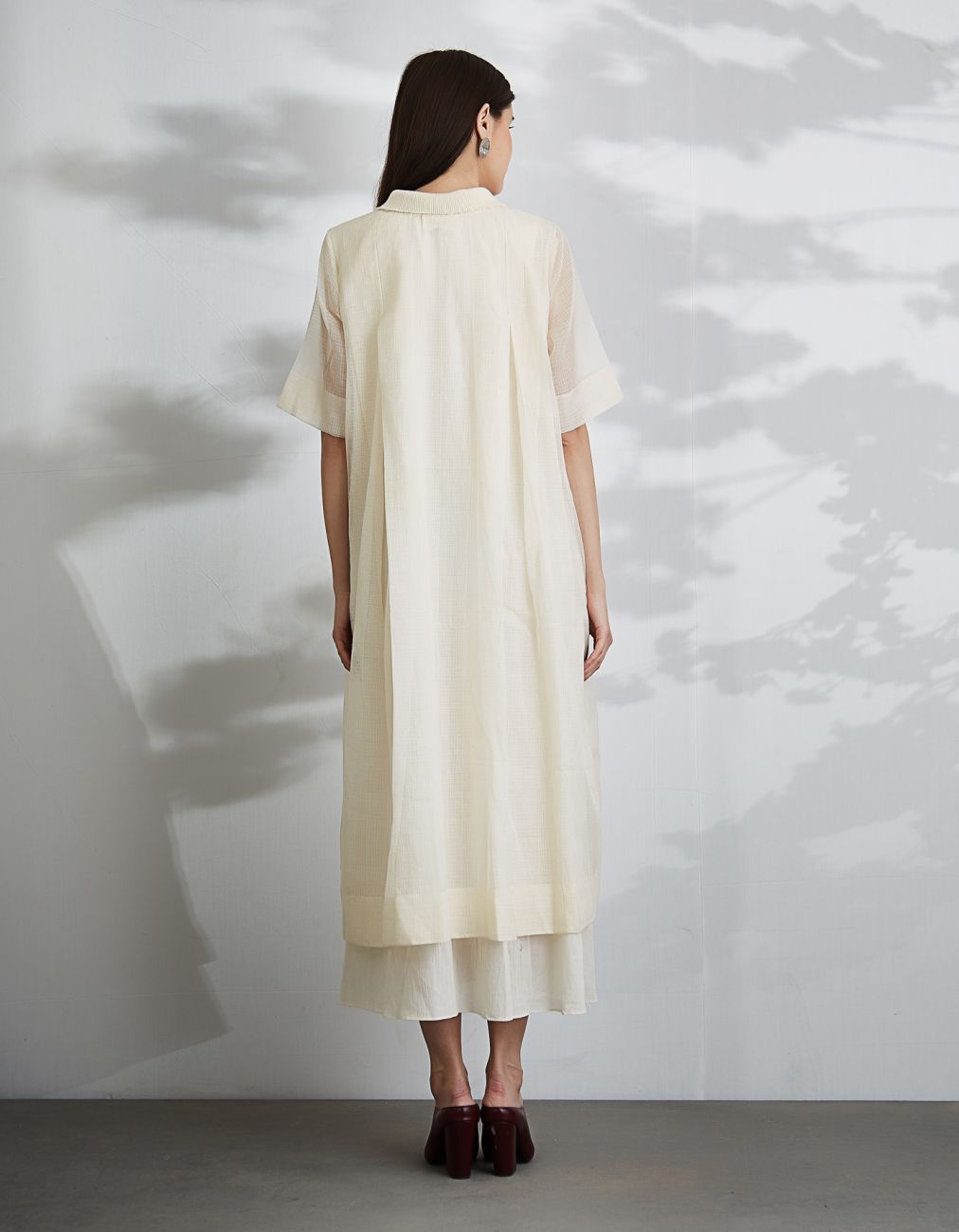 Classic collar dress