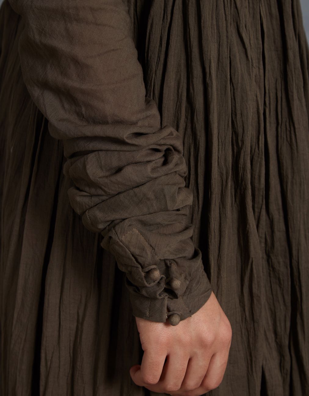 Contemporary Olive Dress