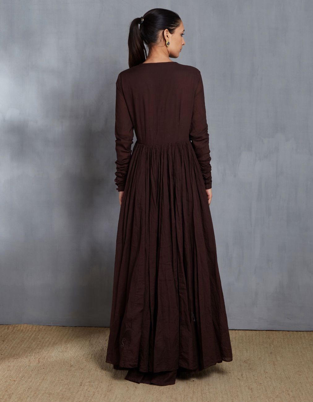 Earth Tone Long Dress