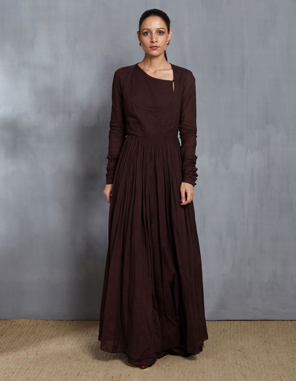 Earth Tone Long Dress