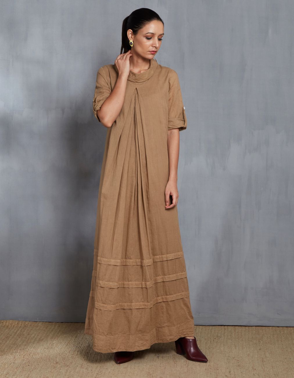 Autumn Brown Dress