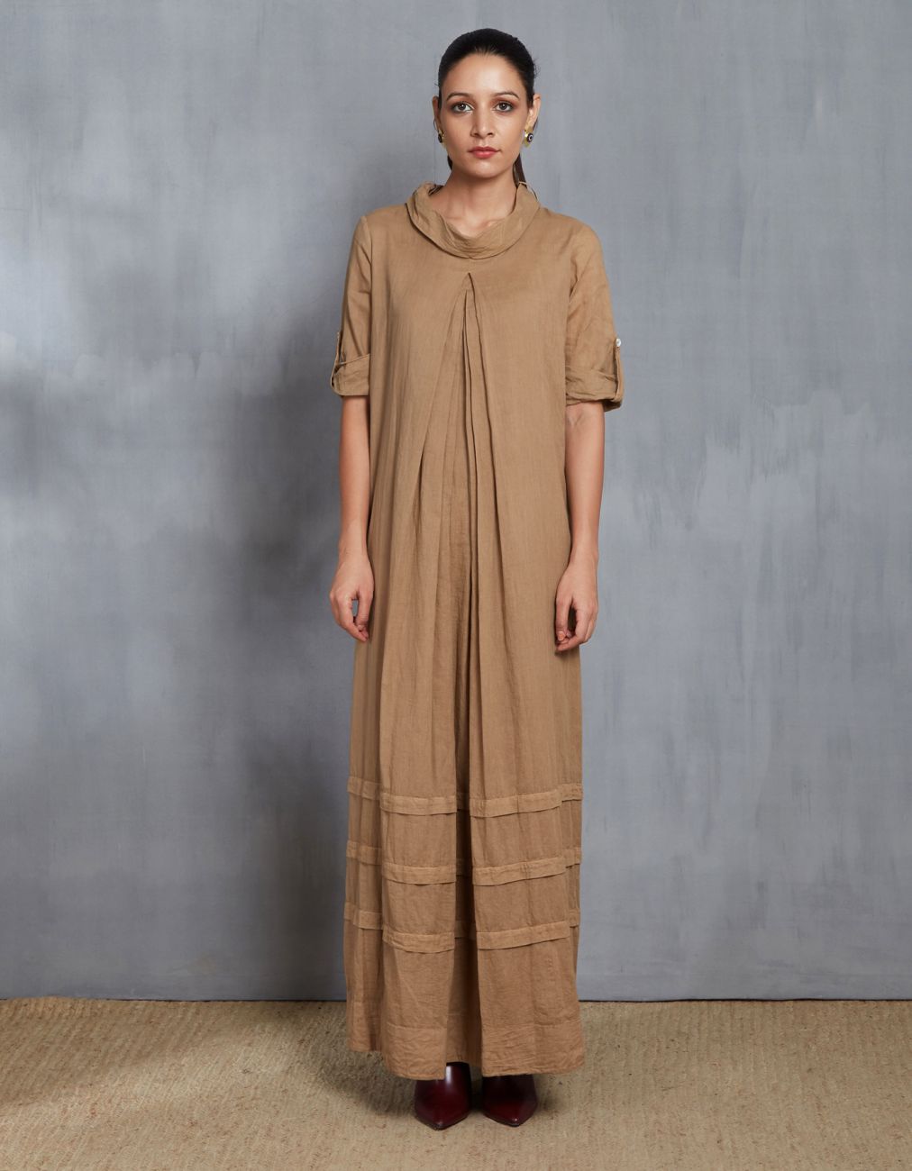 Autumn Brown Dress