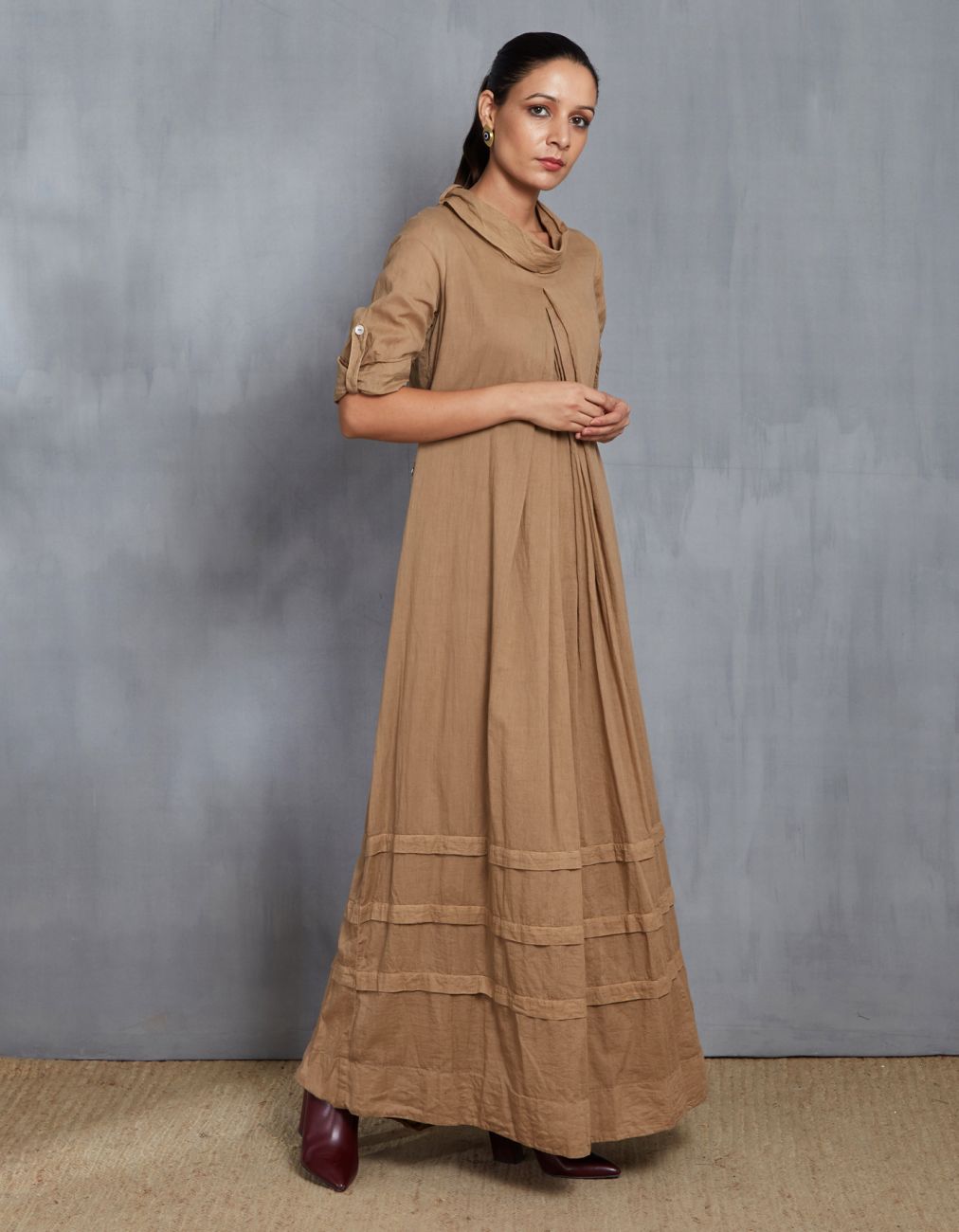 Autumn Brown Dress