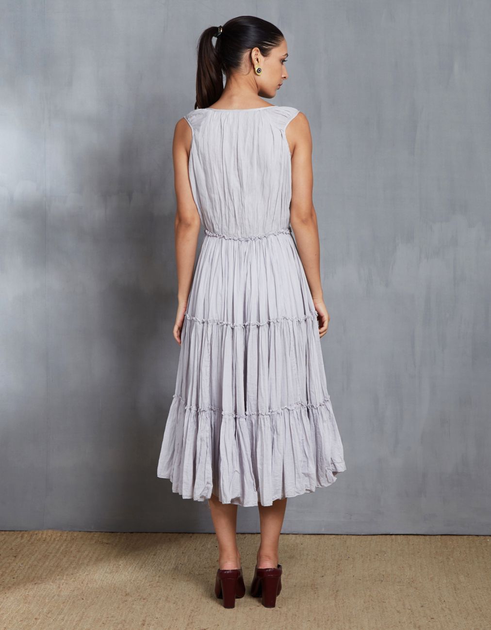 Sleek Grey Dress
