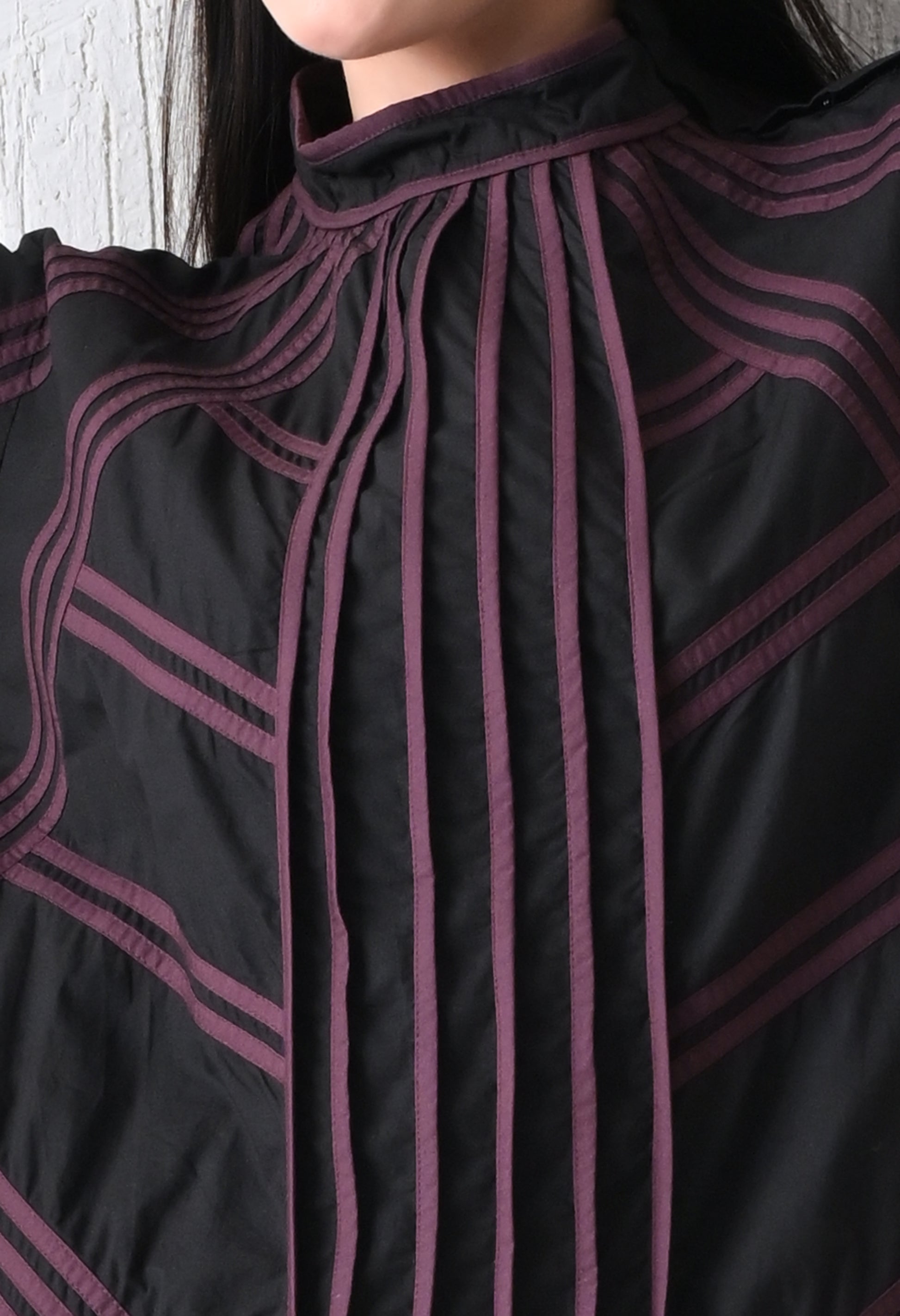 Crimson Thread Panel Dress - samant chauhan design 