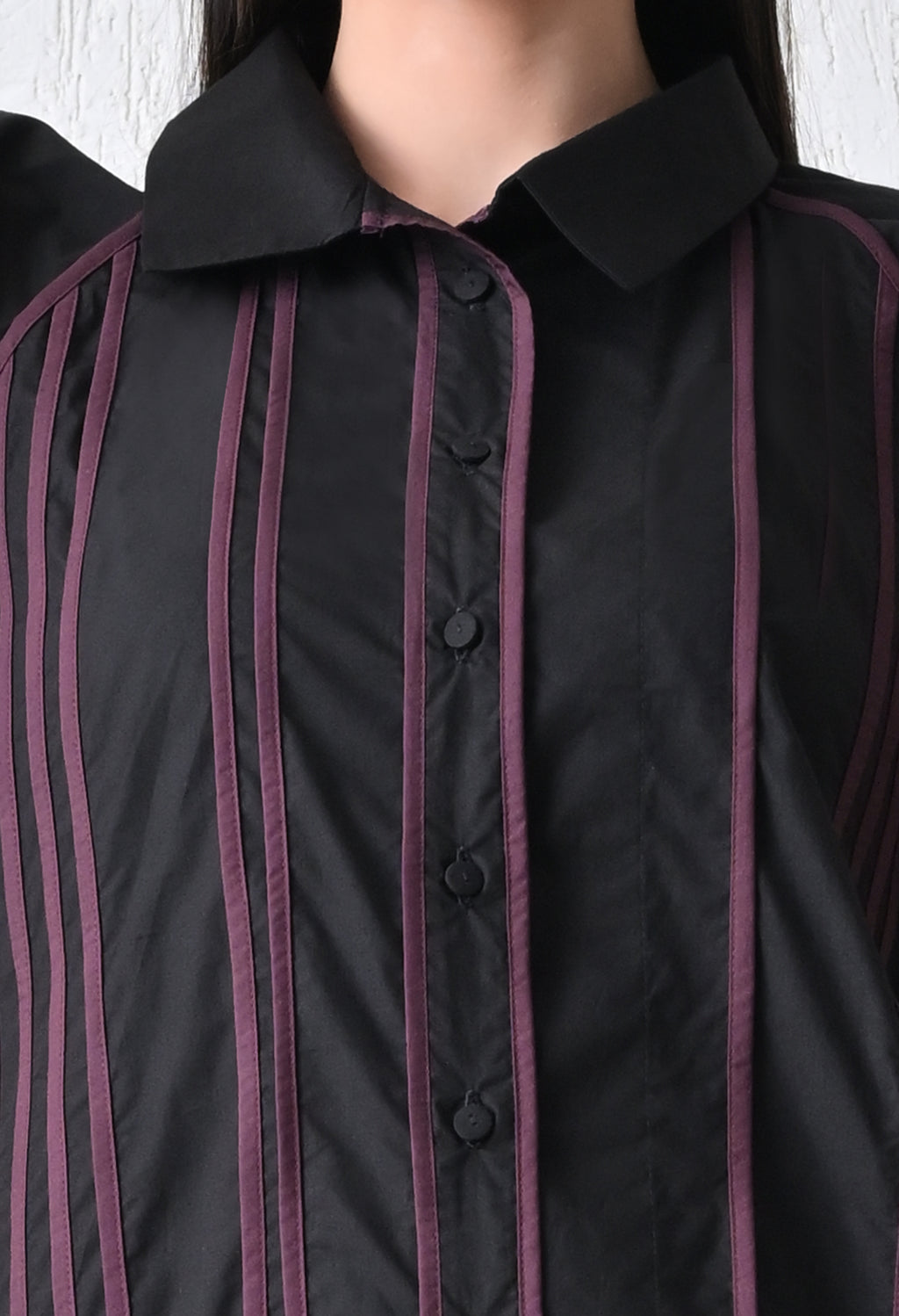 Astra Noir Threadwork Dress - samant chauhan design 