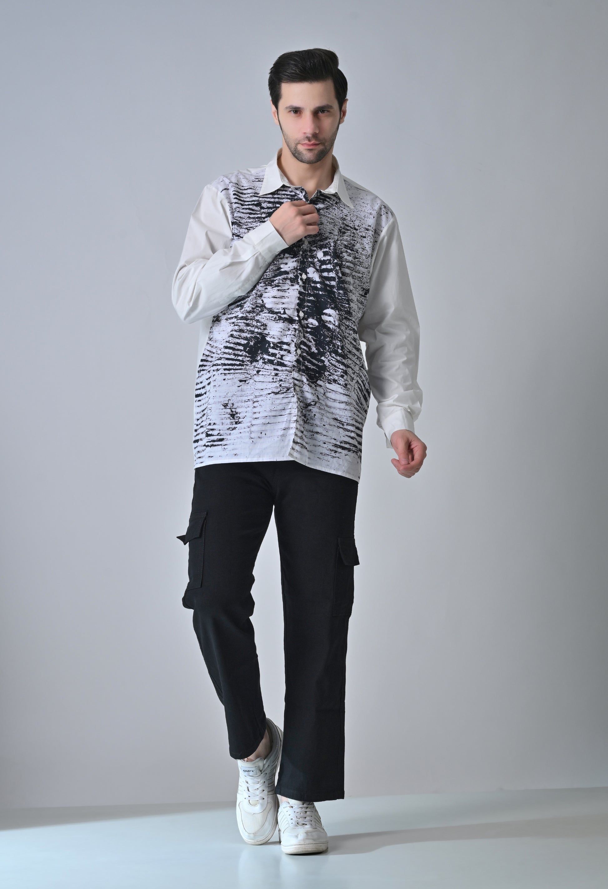 Lined up shirt