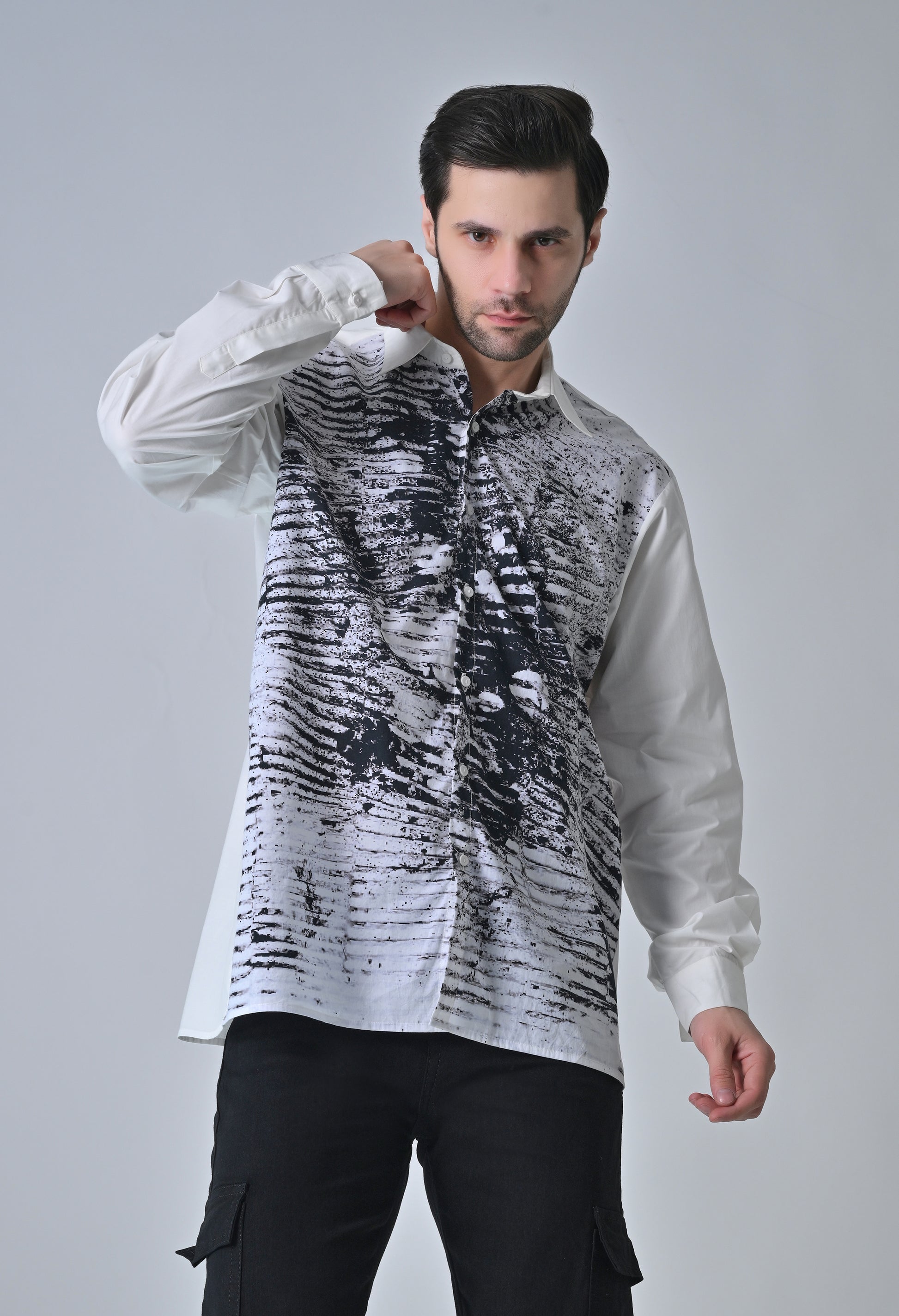Lined up shirt