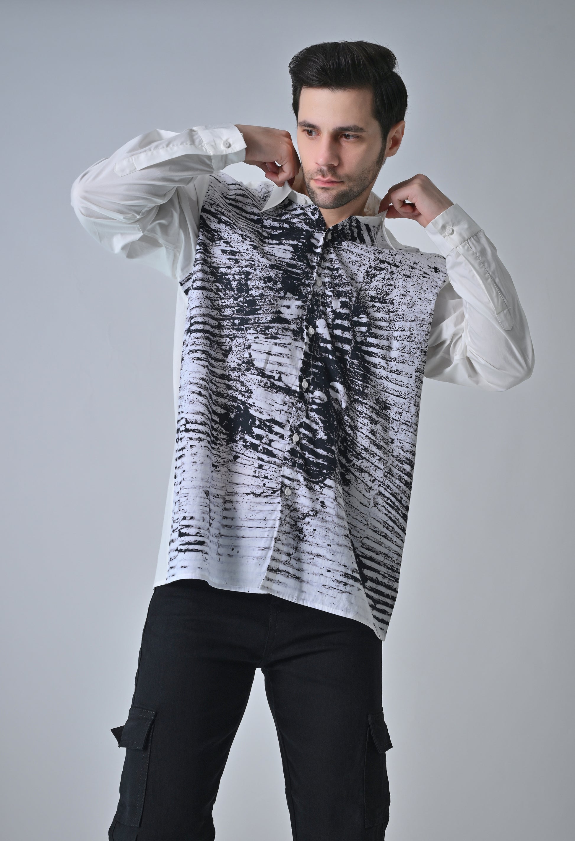 Lined up shirt