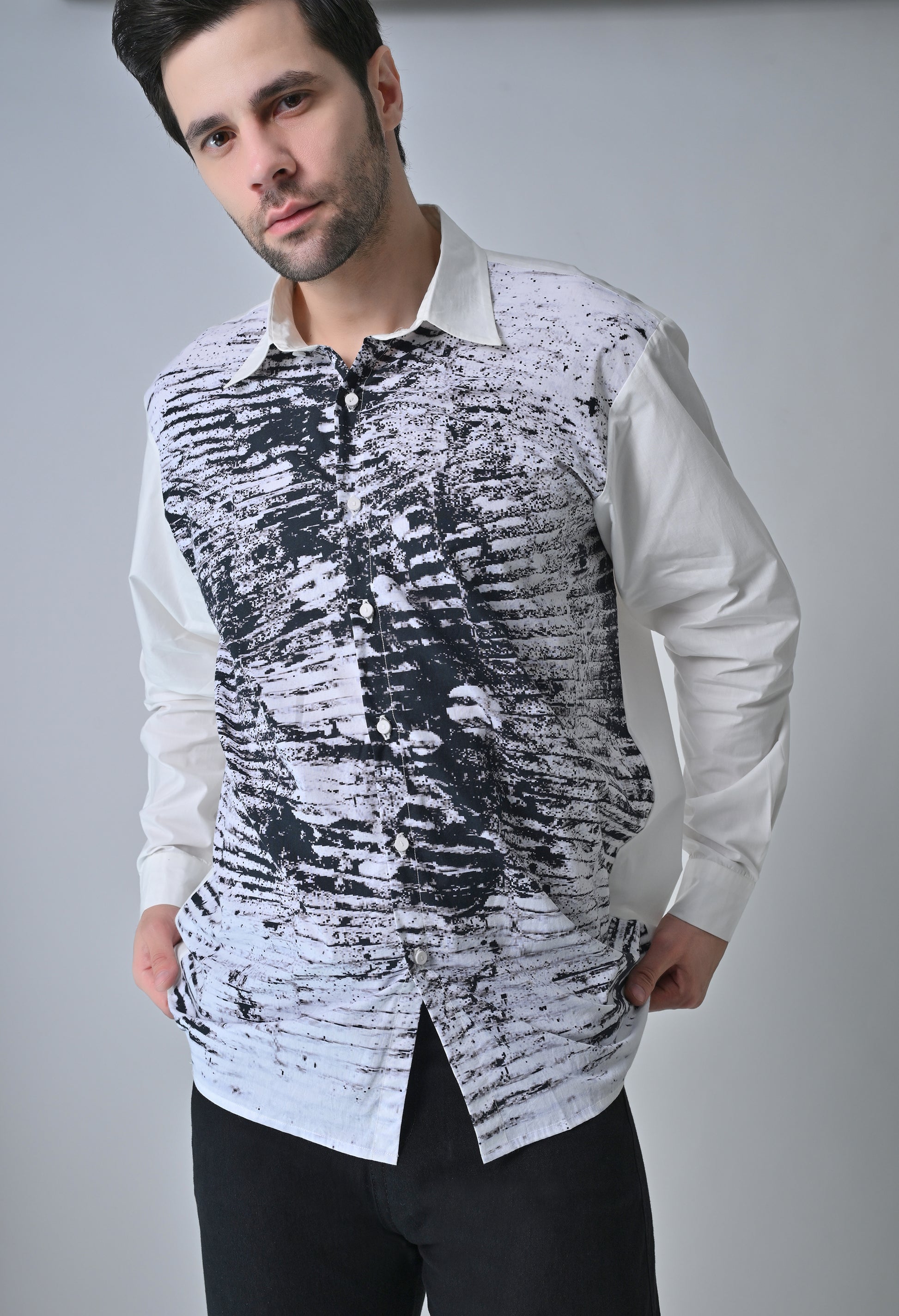 Lined up shirt