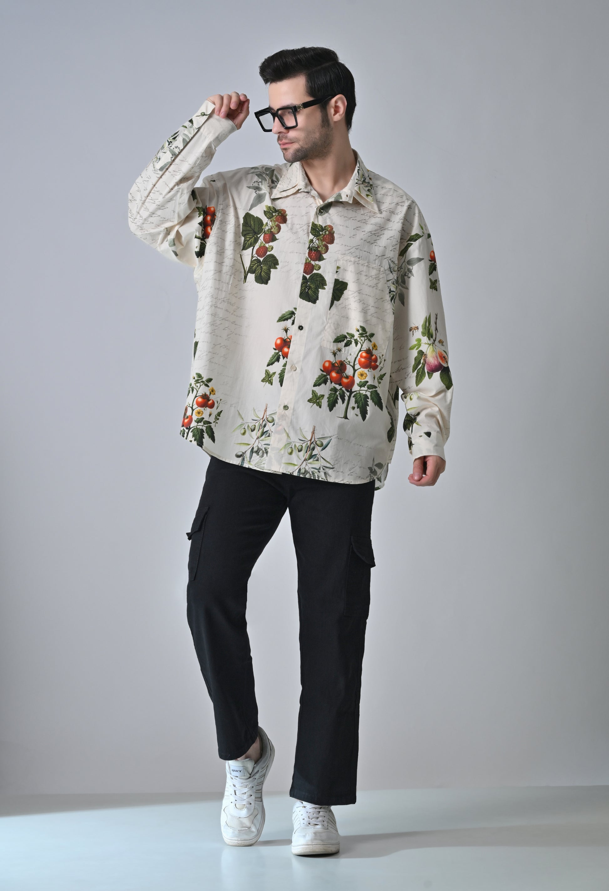 Garden pop shirt