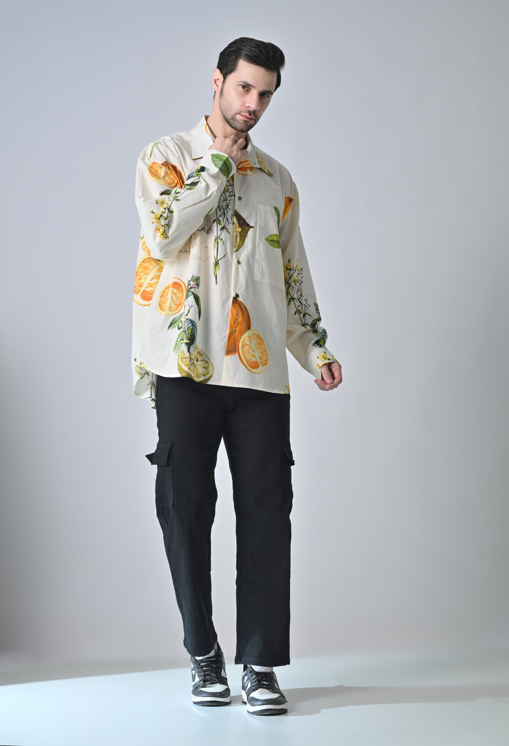 Citrus bloom shirt