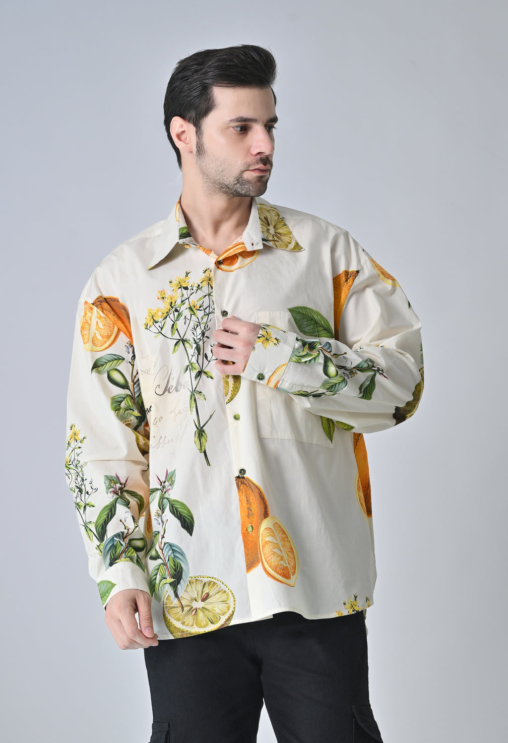 Citrus bloom shirt
