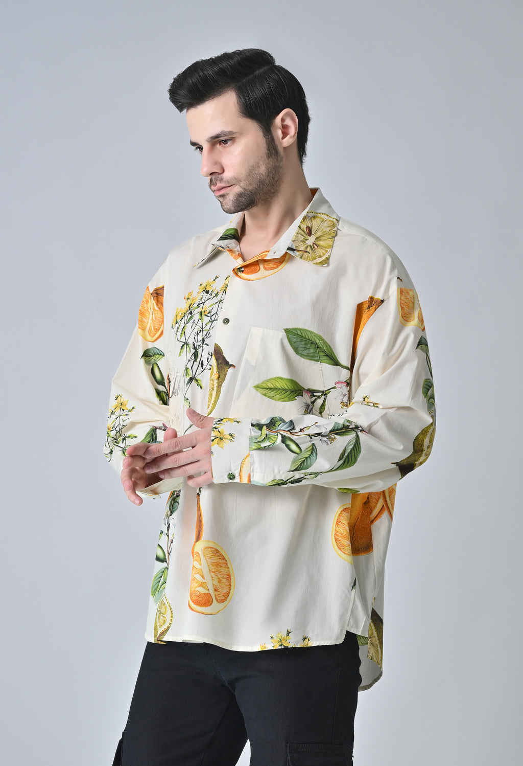 Citrus bloom shirt