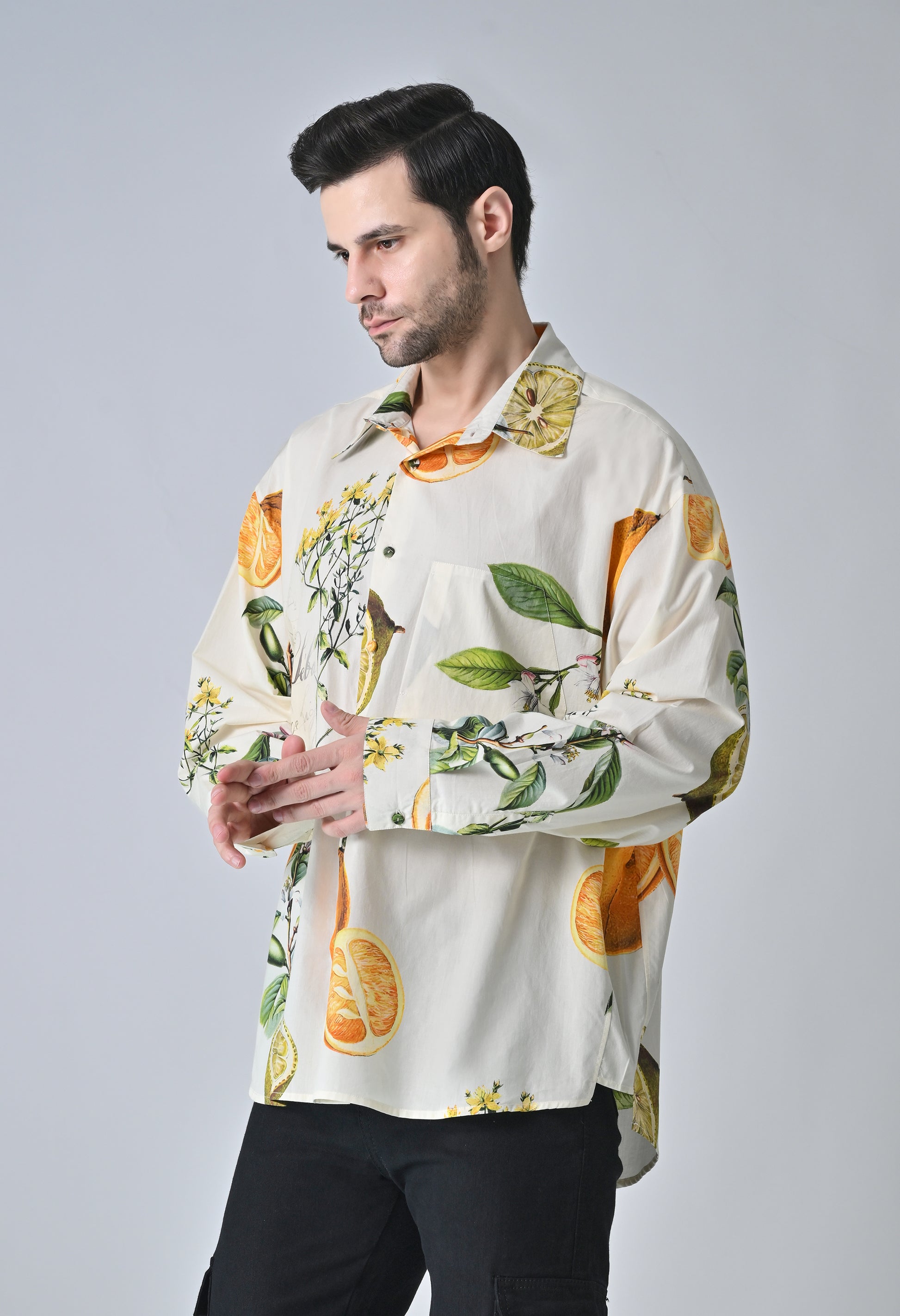 Citrus bloom shirt