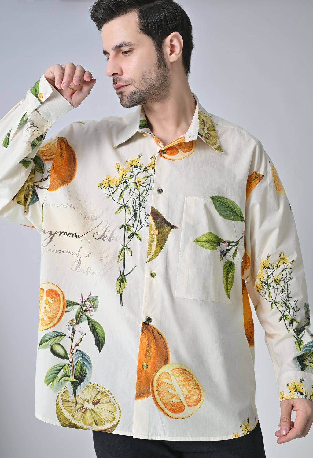 Citrus bloom shirt