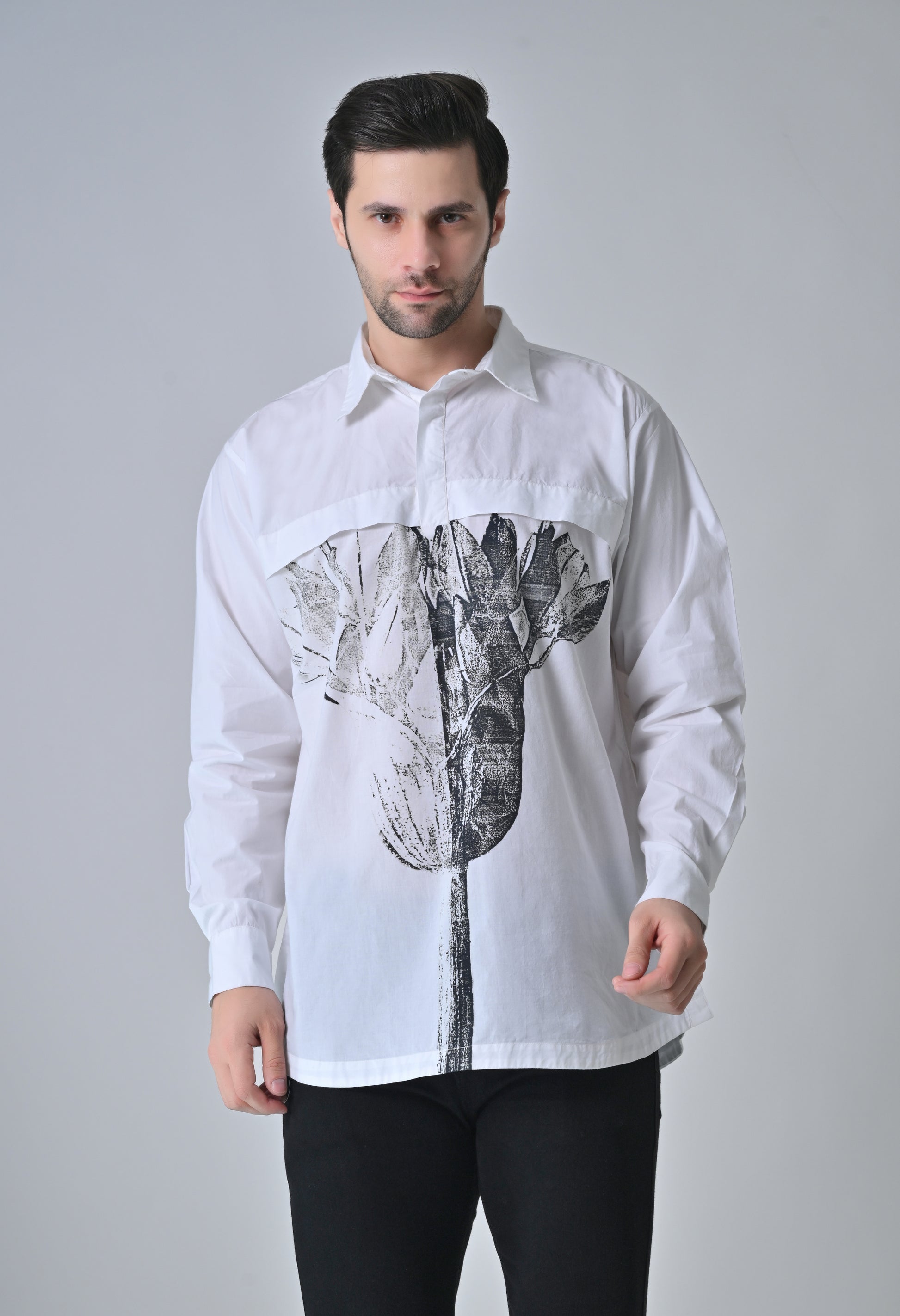Midnight tulip shirt