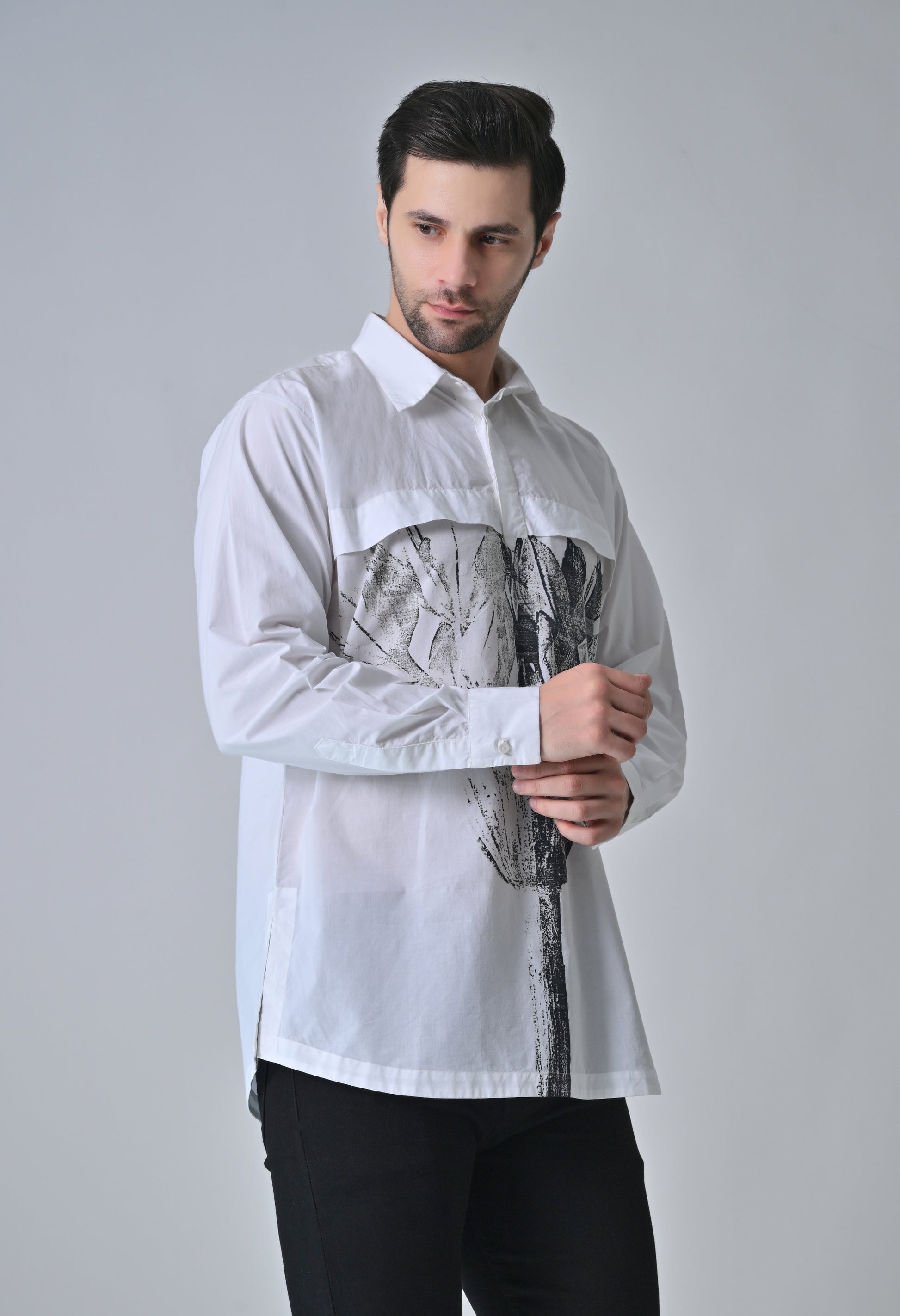 Midnight tulip shirt