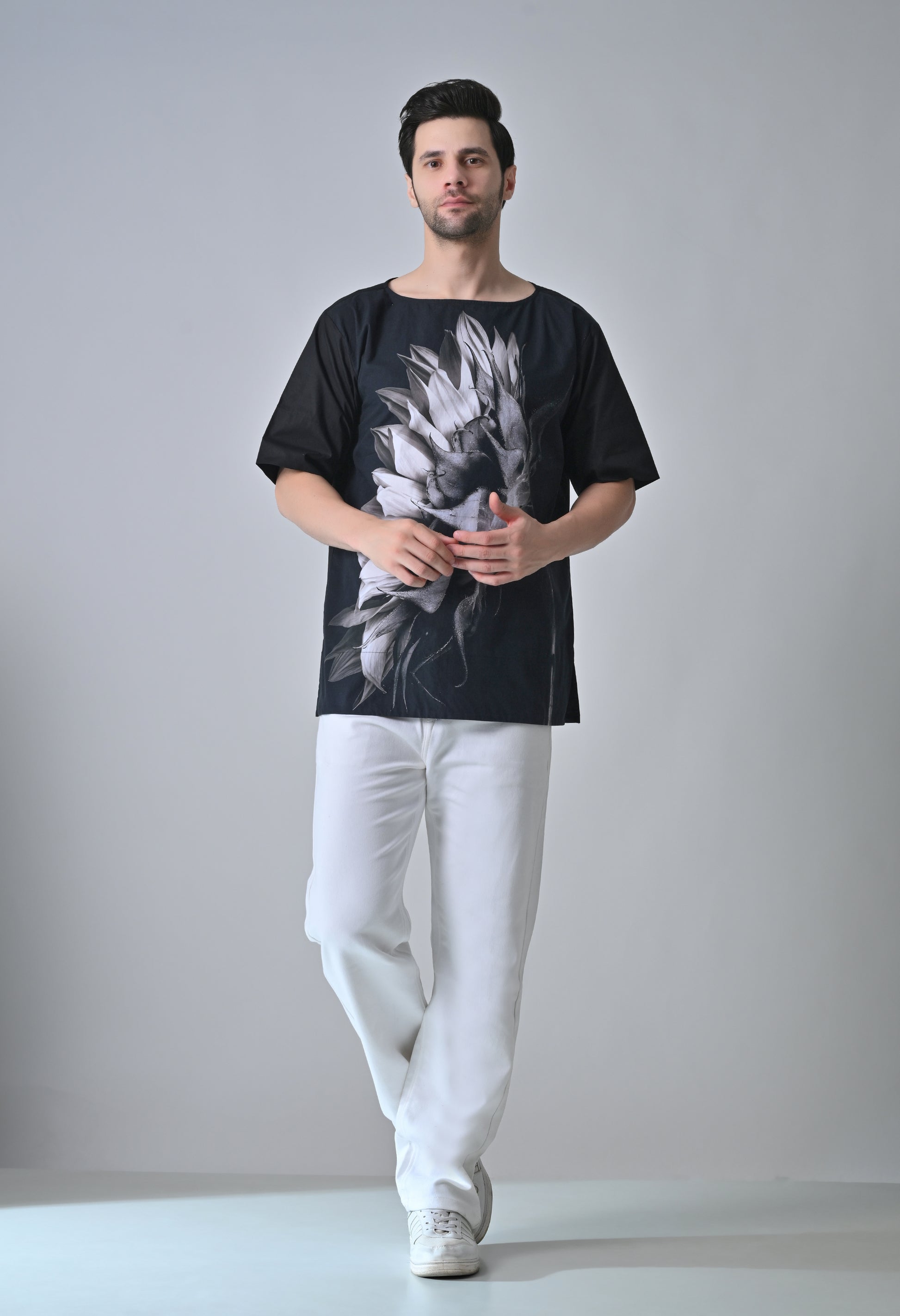 Midnight Petal shirt