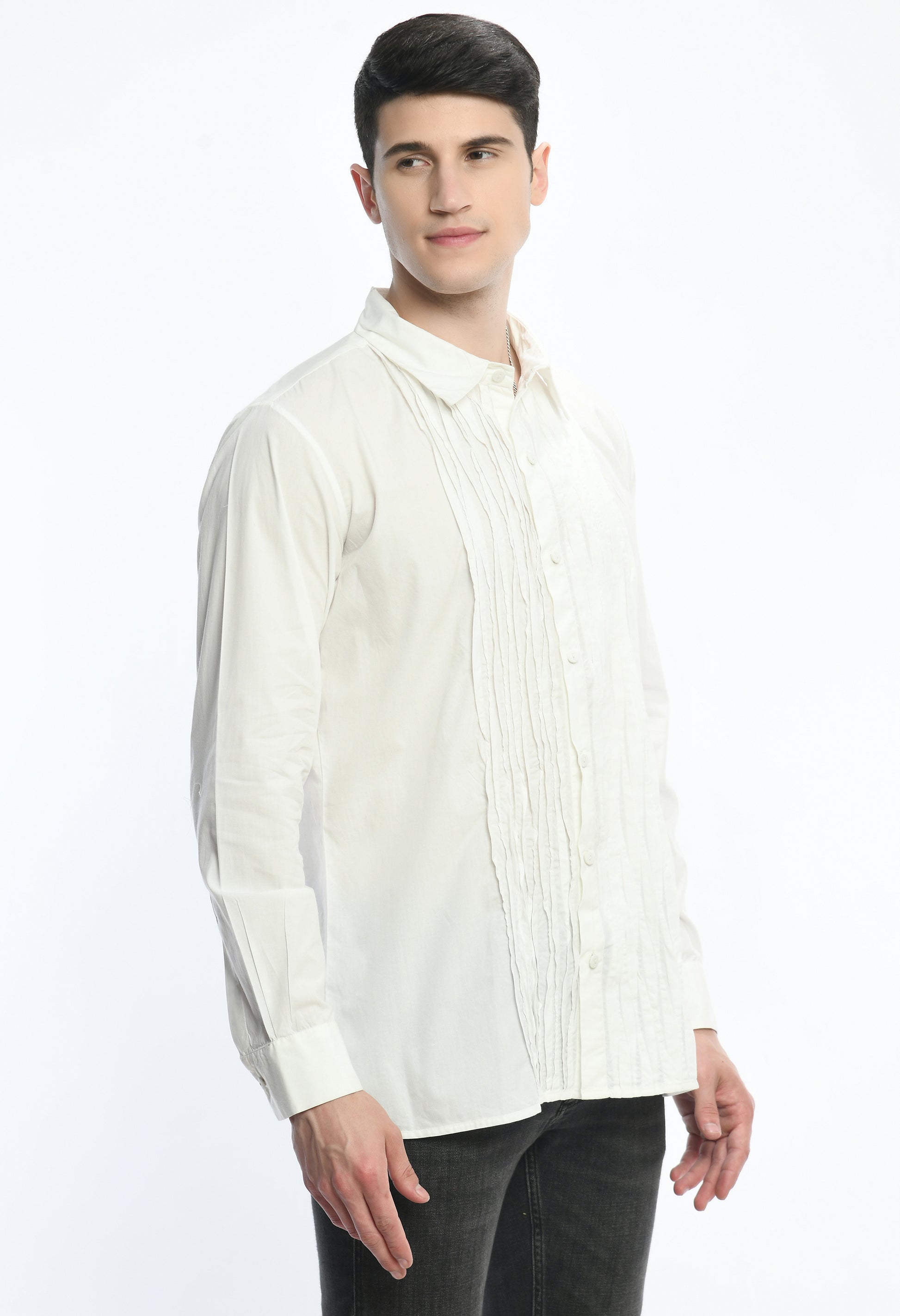 Embroidered Elegance shirt - samant chauhan design 