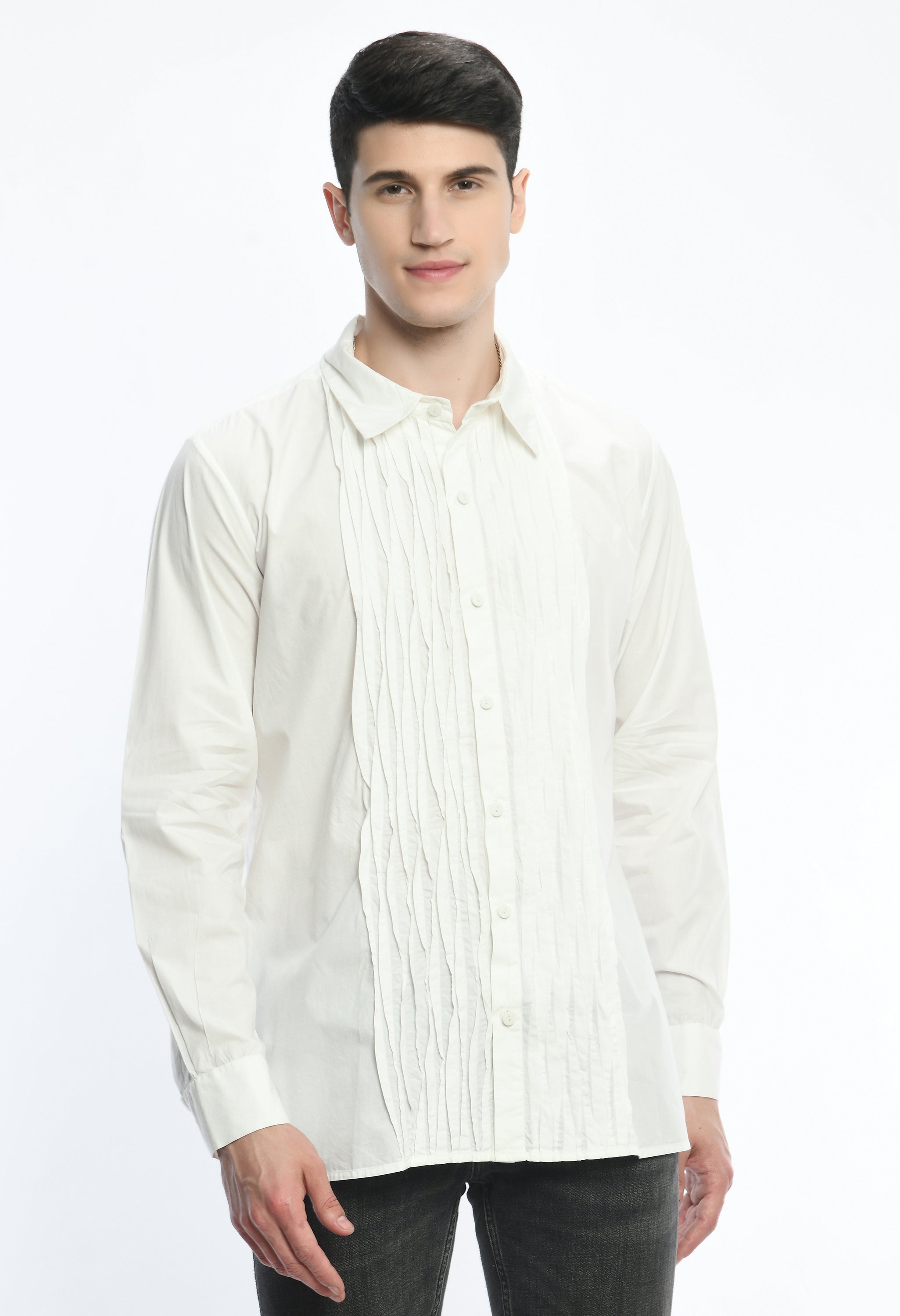 Embroidered Elegance shirt