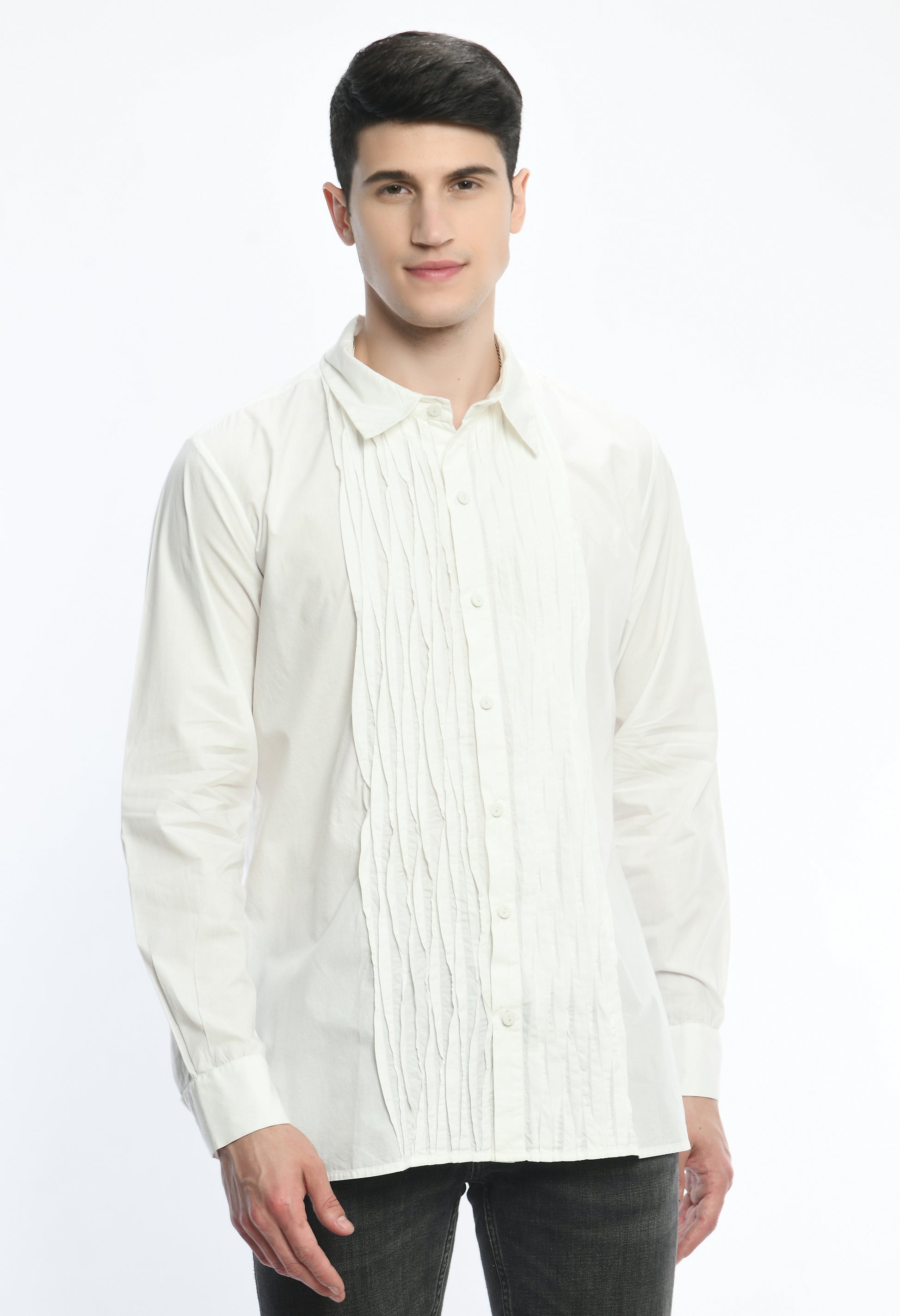 Embroidered Elegance shirt - samant chauhan design 