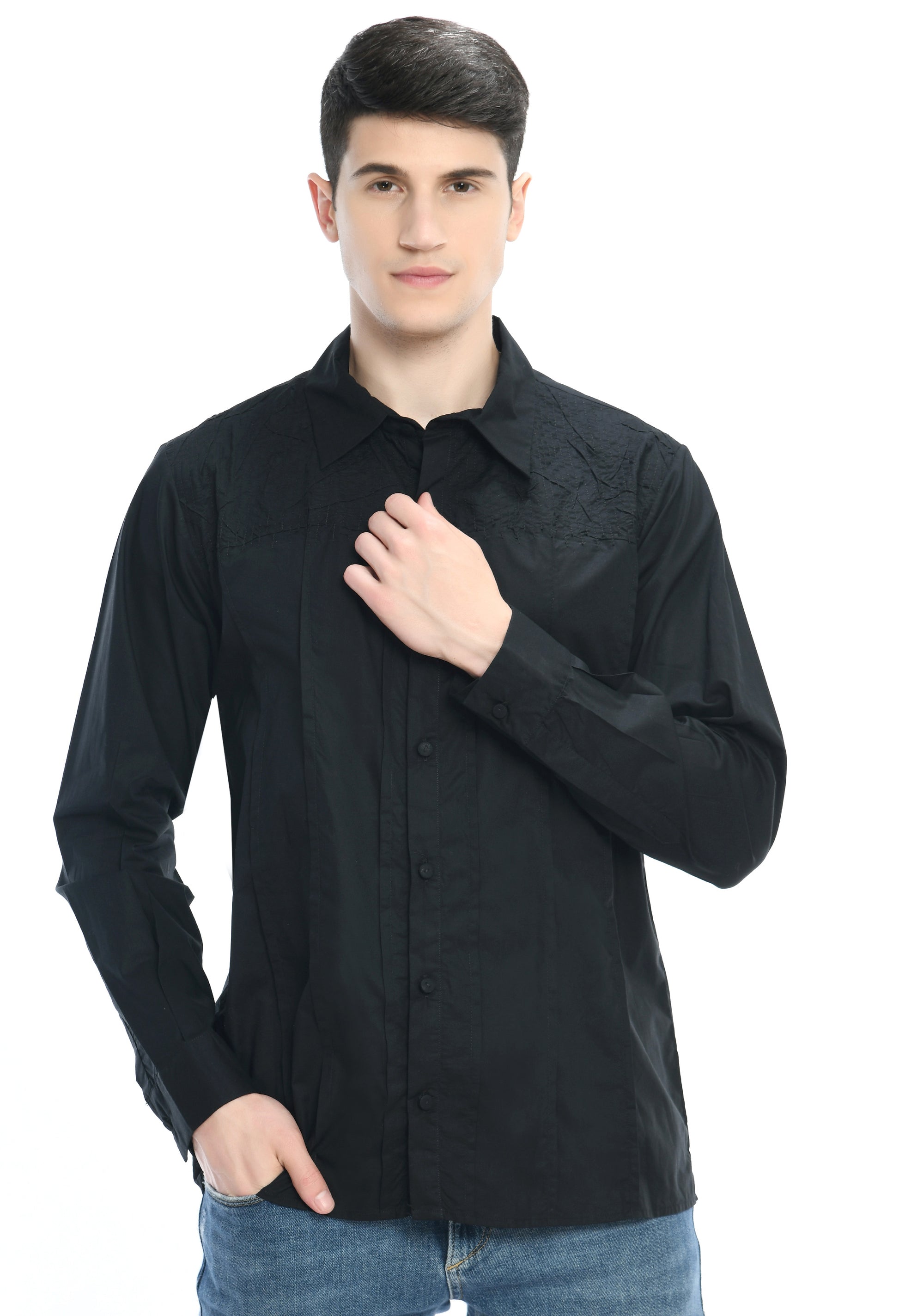 Woven Whispers shirt - samant chauhan design 
