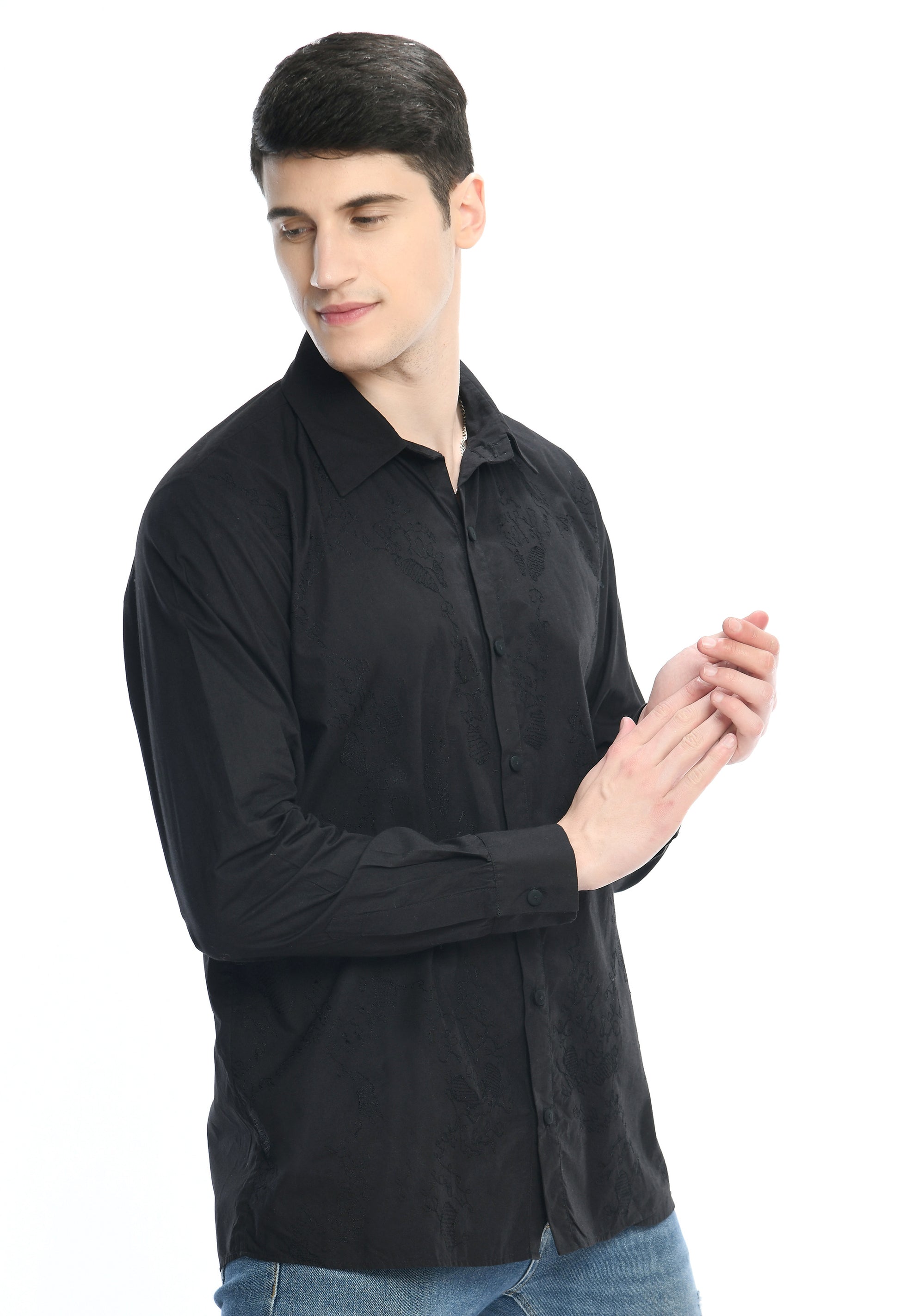 Threaded Essence shirt - samant chauhan design 