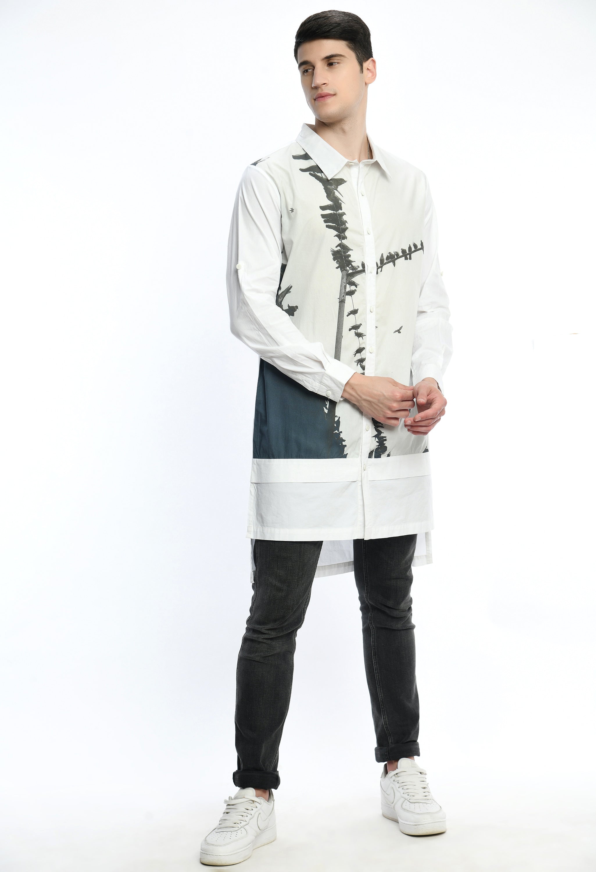 WING FLUX WHITE SHIRT