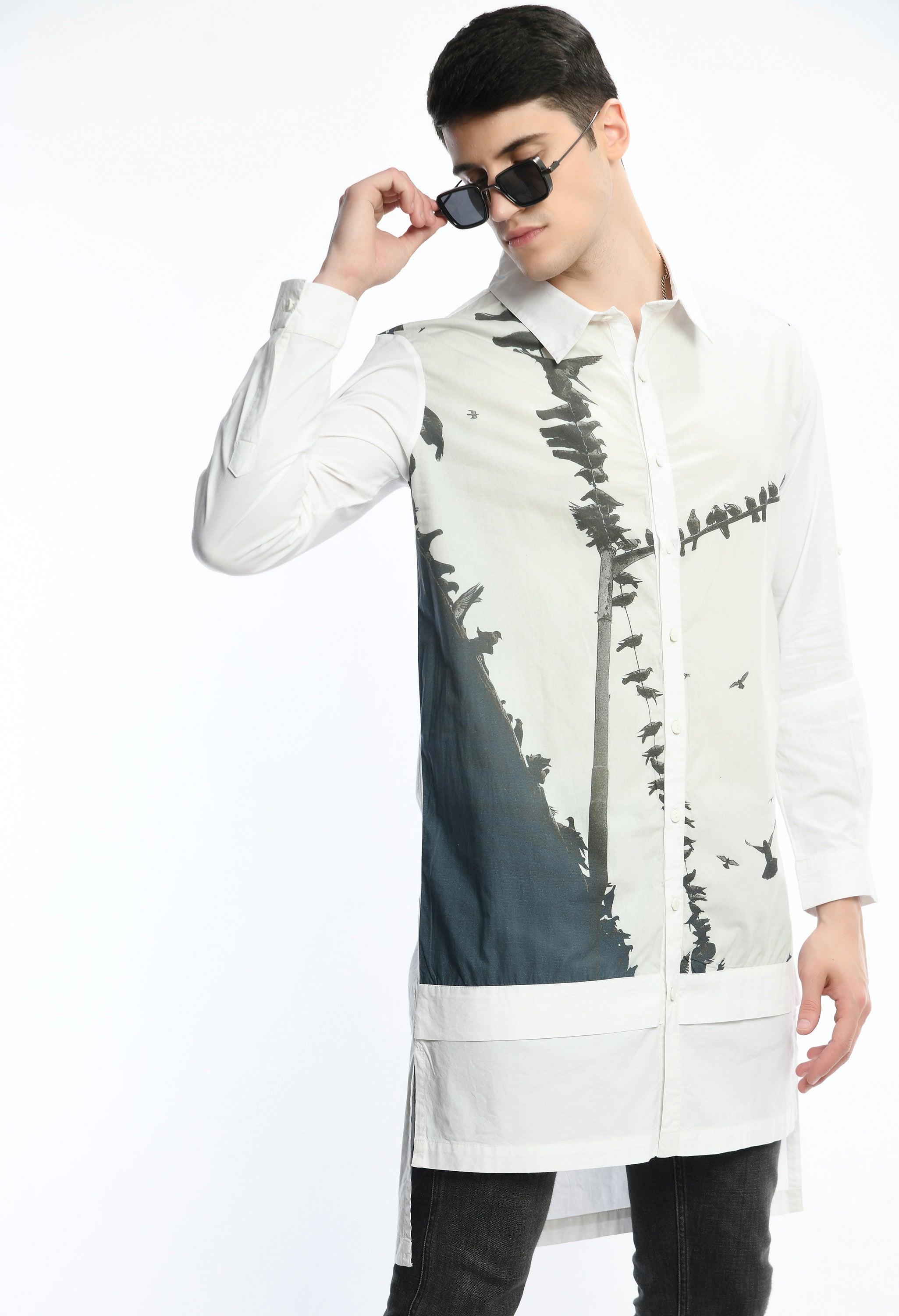 WING FLUX WHITE SHIRT