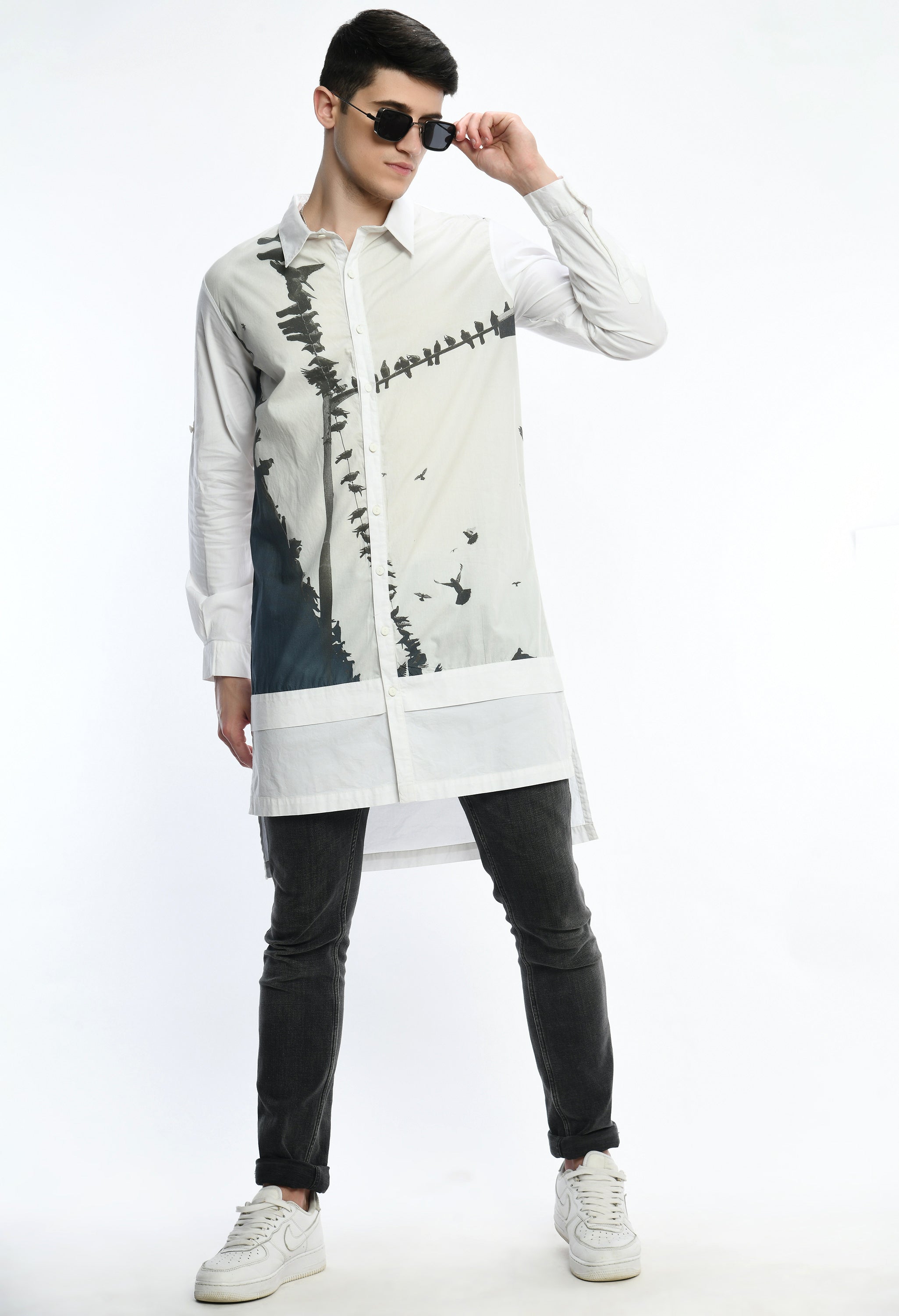 WING FLUX WHITE SHIRT