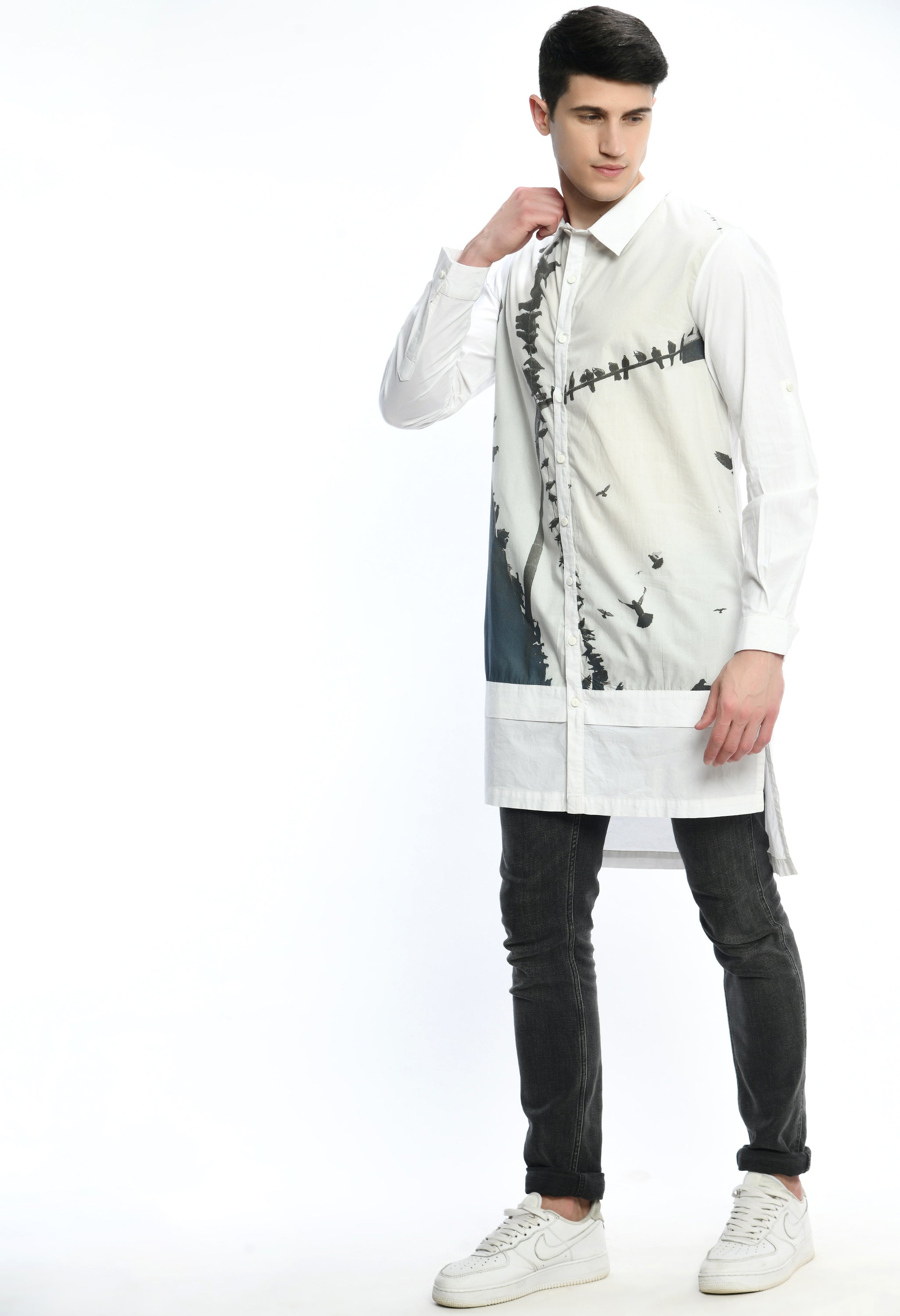 WING FLUX WHITE SHIRT
