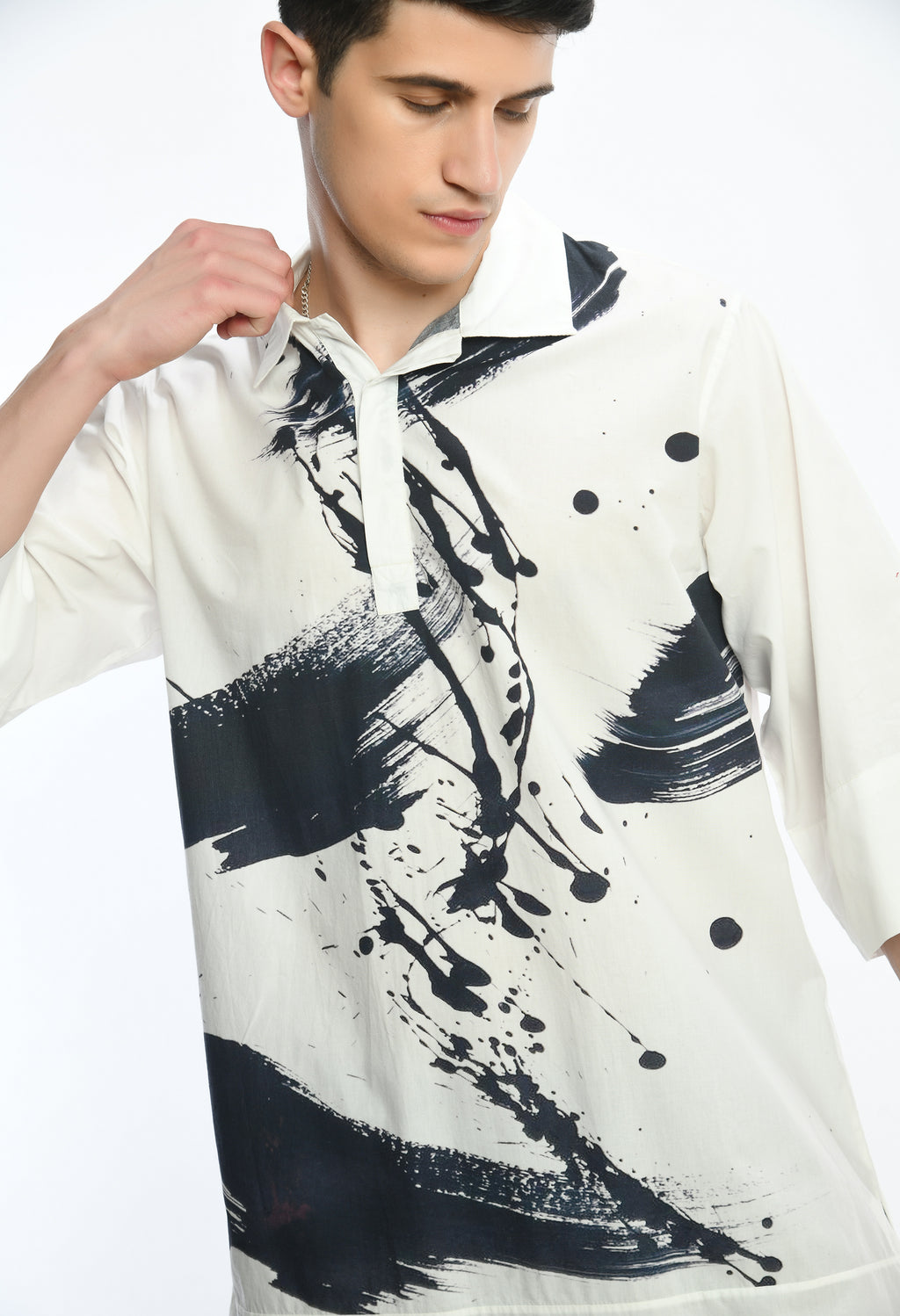 Monochrome Motion shirt - samant chauhan design 