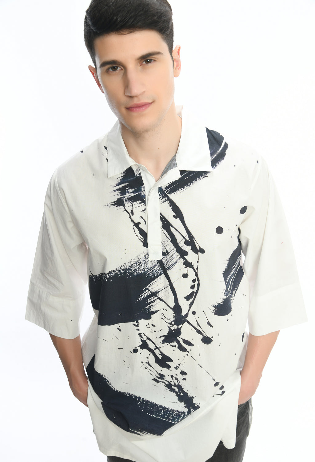 Monochrome Motion shirt - samant chauhan design 