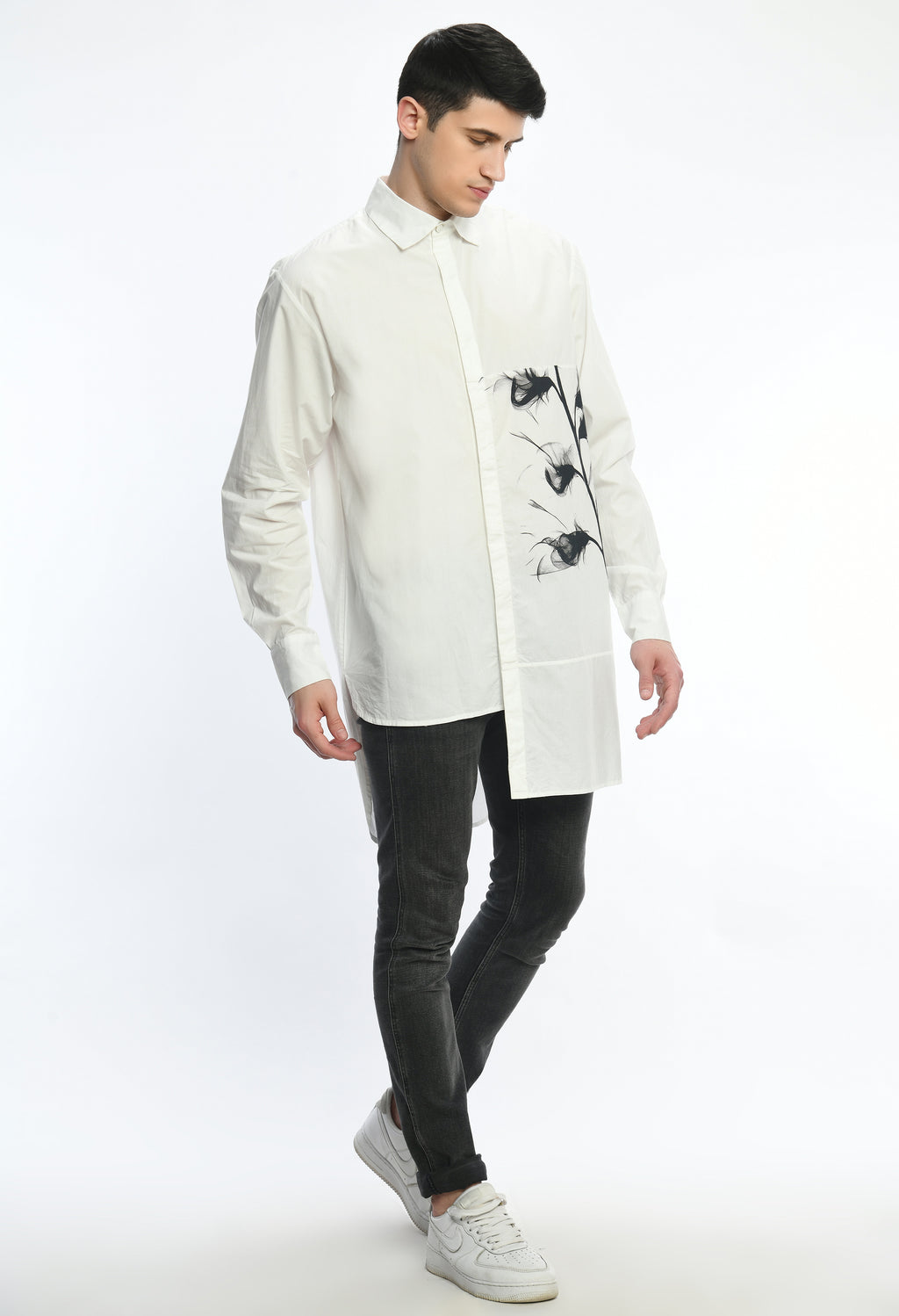 Contrast Code shirt - samant chauhan design 