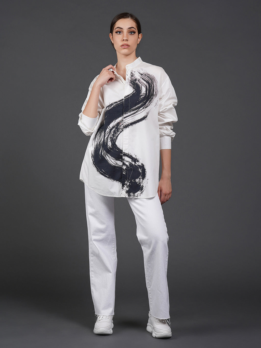 Graphic Stroke Shirt