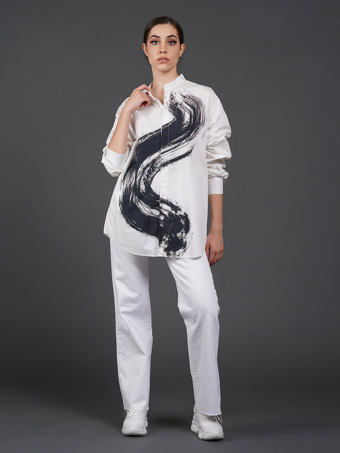 Graphic Stroke Shirt